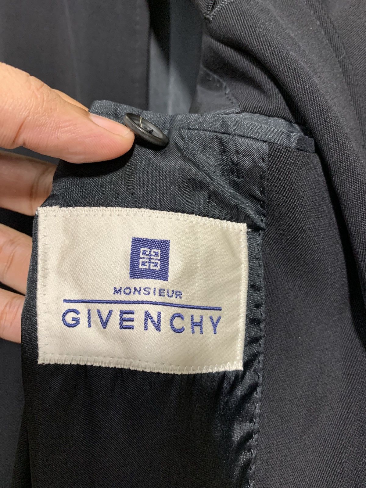 Givenchy 🔥VTG 90s GIVENCHY JOHN GALLIANO ERA OVERCOATS Size US L / EU 52-54 / 3 - 8 Thumbnail