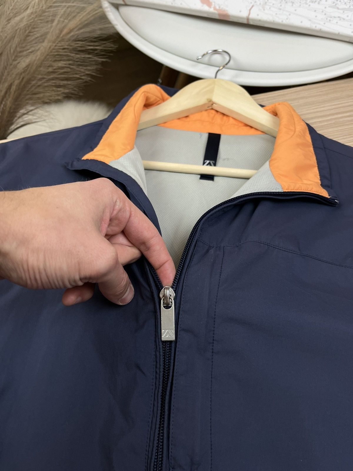 Ermenegildo Zegna Ermenegildo Zegna Sport jacket nylon size M Size US M / EU 48-50 / 2 - 5 Thumbnail