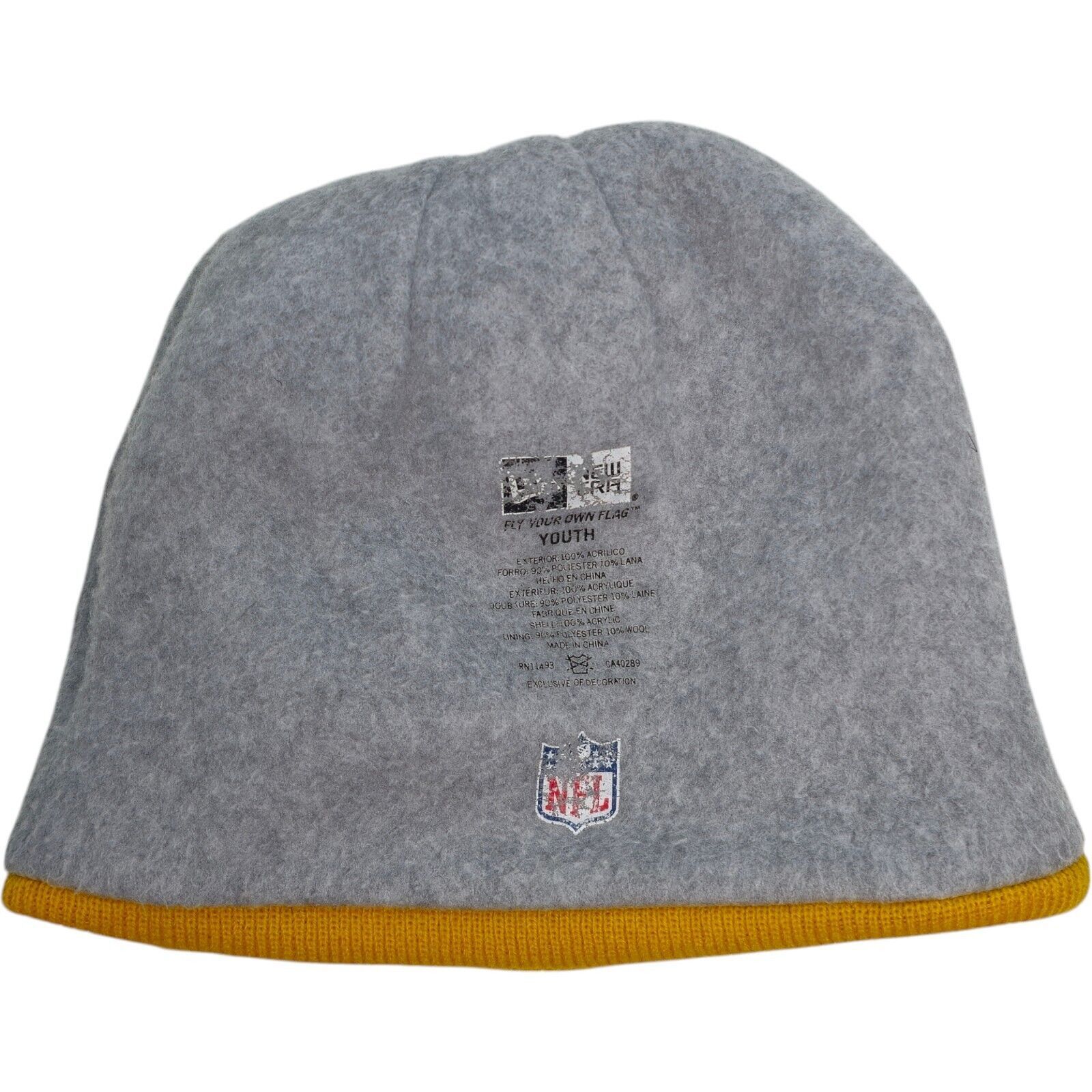 New Era NewEra Washington Redskins NFL Youth Knit Hat Cap Pom Beanie Size ONE SIZE - 5 Thumbnail