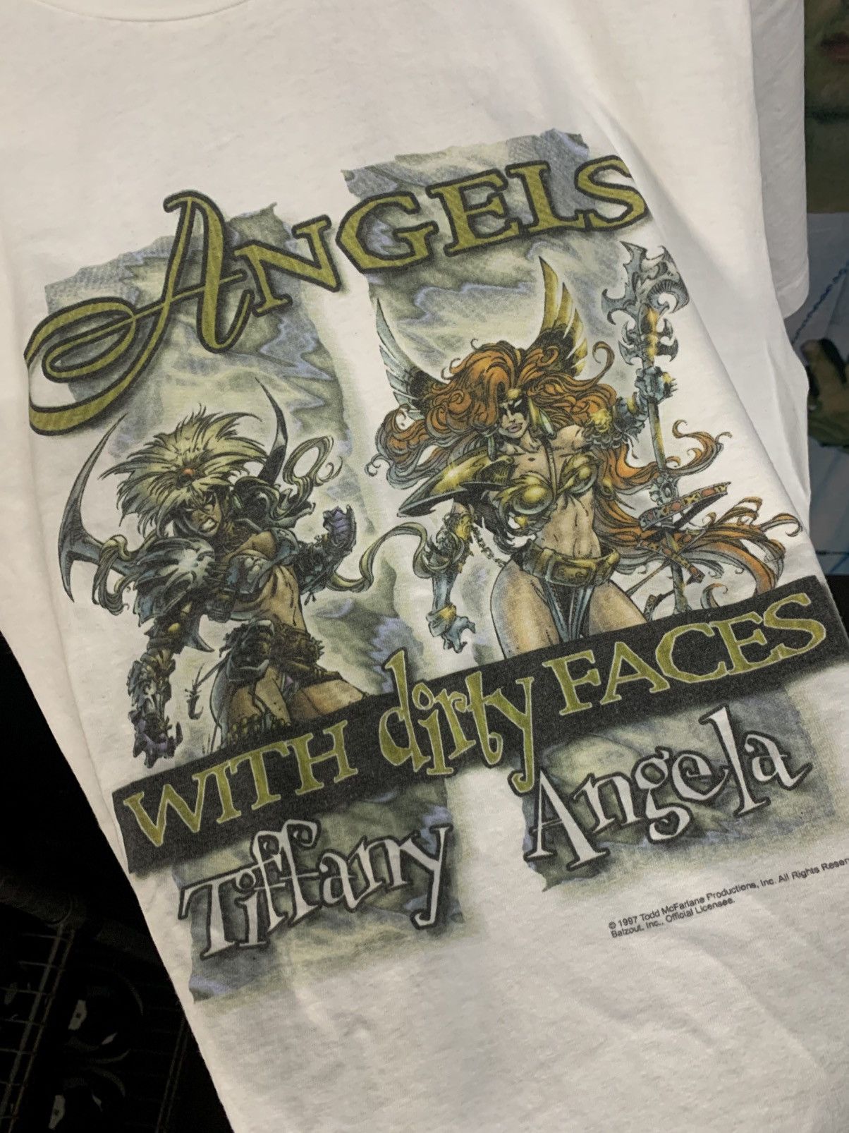 Vintage VINTAGE 1997 SPAWN “ANGELS WITH DIRTY” Size US L / EU 52-54 / 3 - 4 Thumbnail