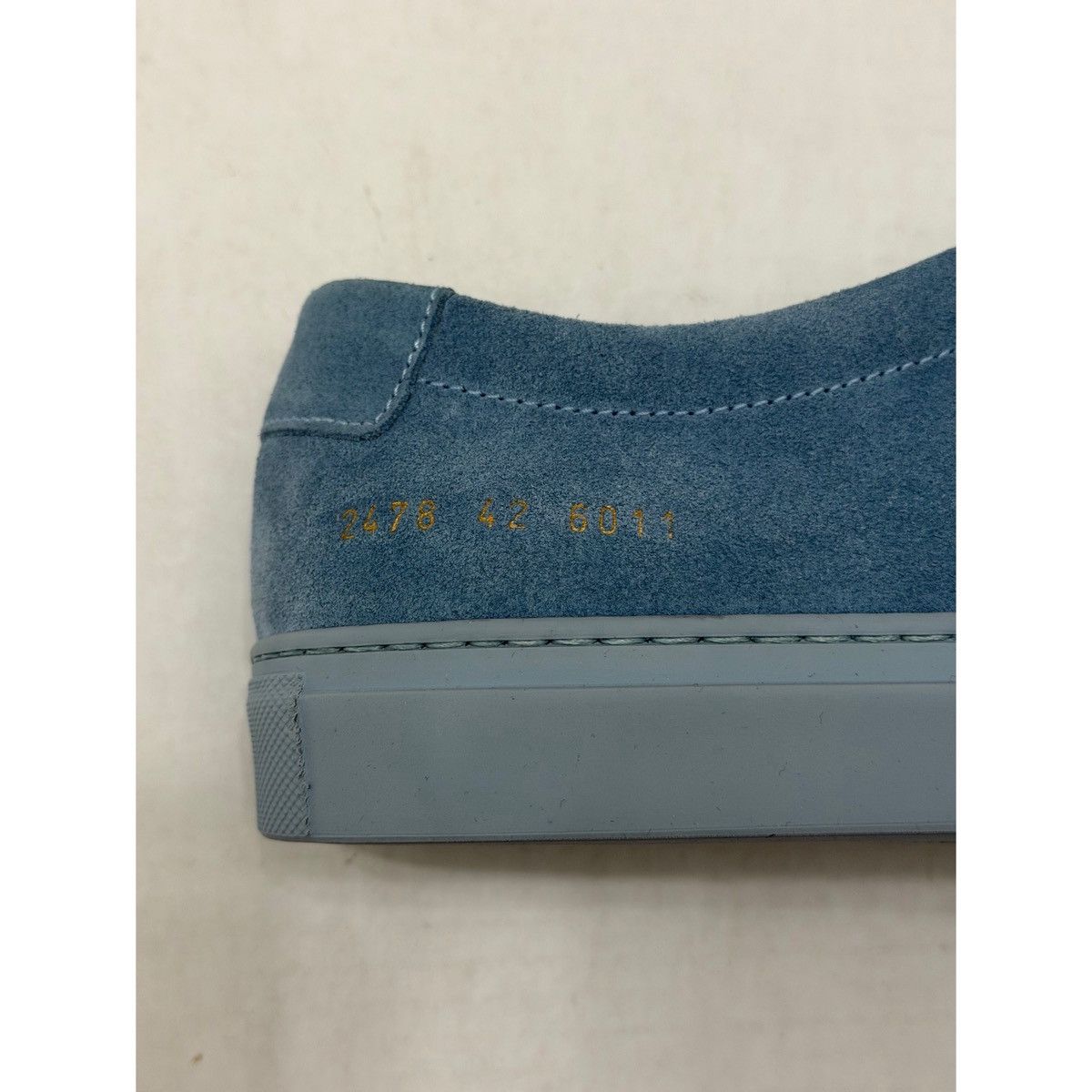 Common Projects COMMON PROJECTS ORIGINAL ACHILLES IN SUEDE BABY BLUE Size US 9 / EU 42 - 20 Thumbnail