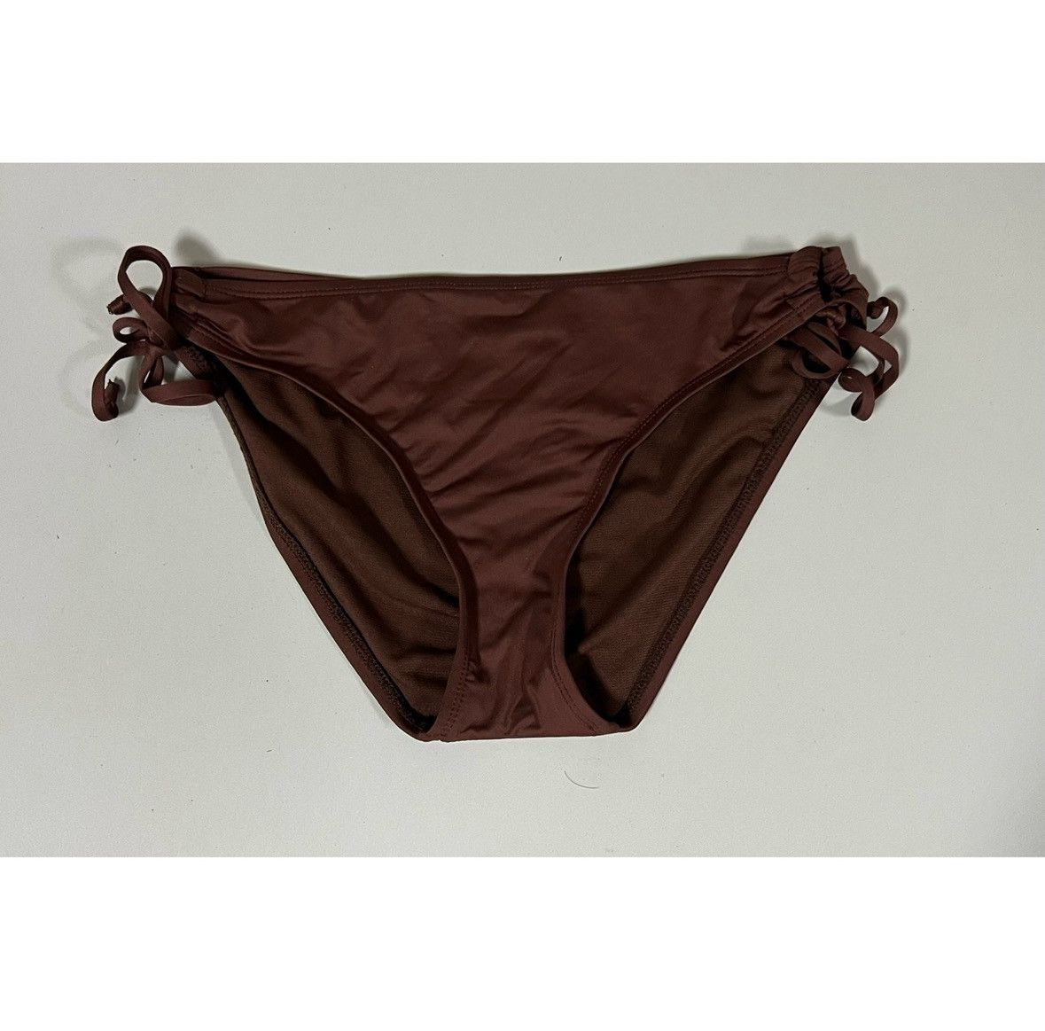 Japanese Brand × Vintage Brown Bikini Bottoms Swimwear Bathing Suit Size M 🤎✨ #summer Size ONE SIZE - 2 Thumbnail