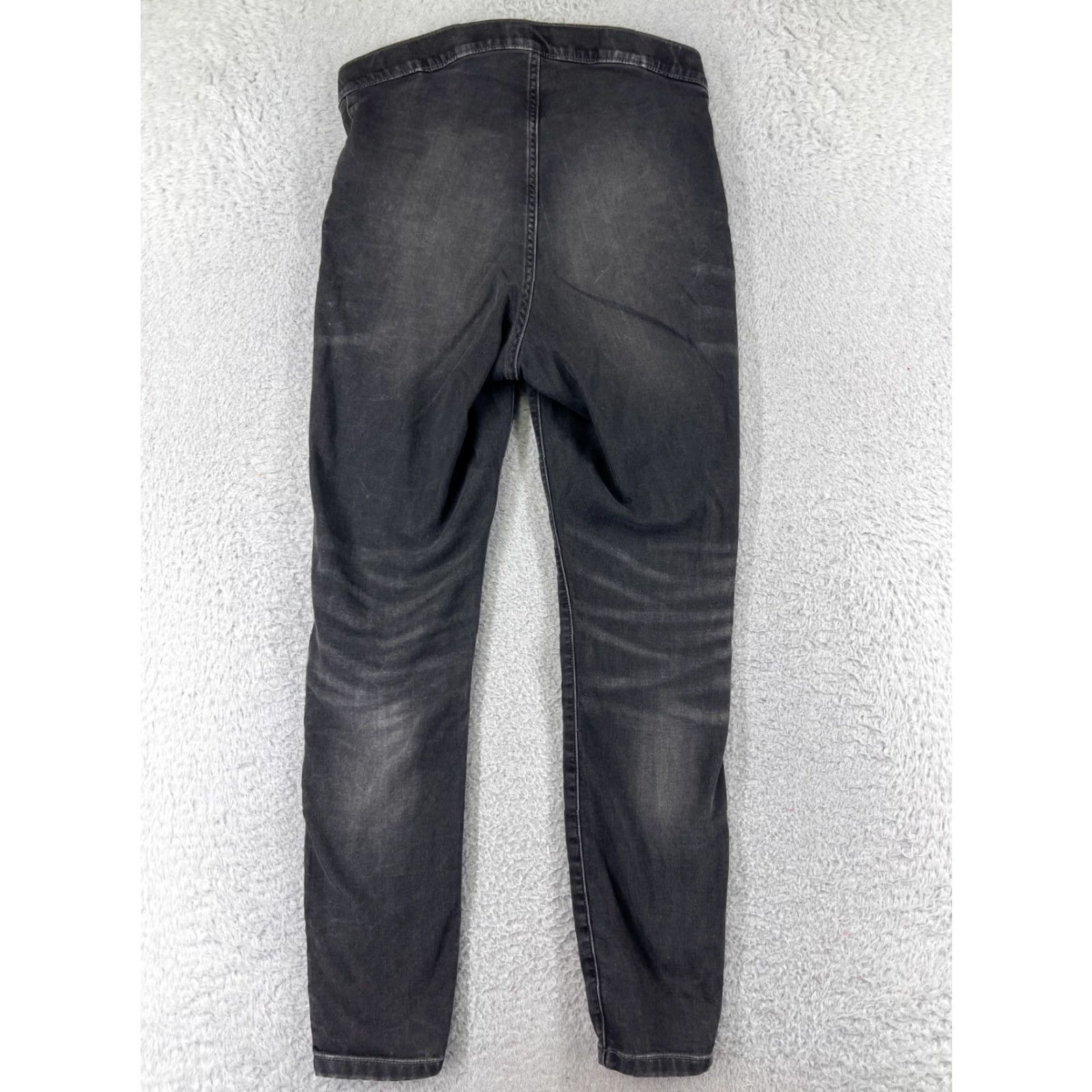 Tommy Hilfiger Tommy Hilfiger Jeans Women 30 Black Denim Ultra High Rise Legging Ankle Zip Bootcut Size 30" / US 8 / IT 44 - 2 Thumbnail