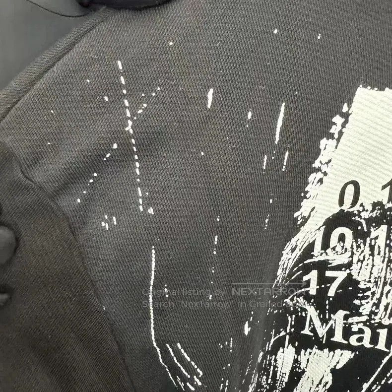Maison Margiela Maison Margiela Ink Splatter Sweatshirt. Size US L / EU 52-54 / 3 - 6 Thumbnail