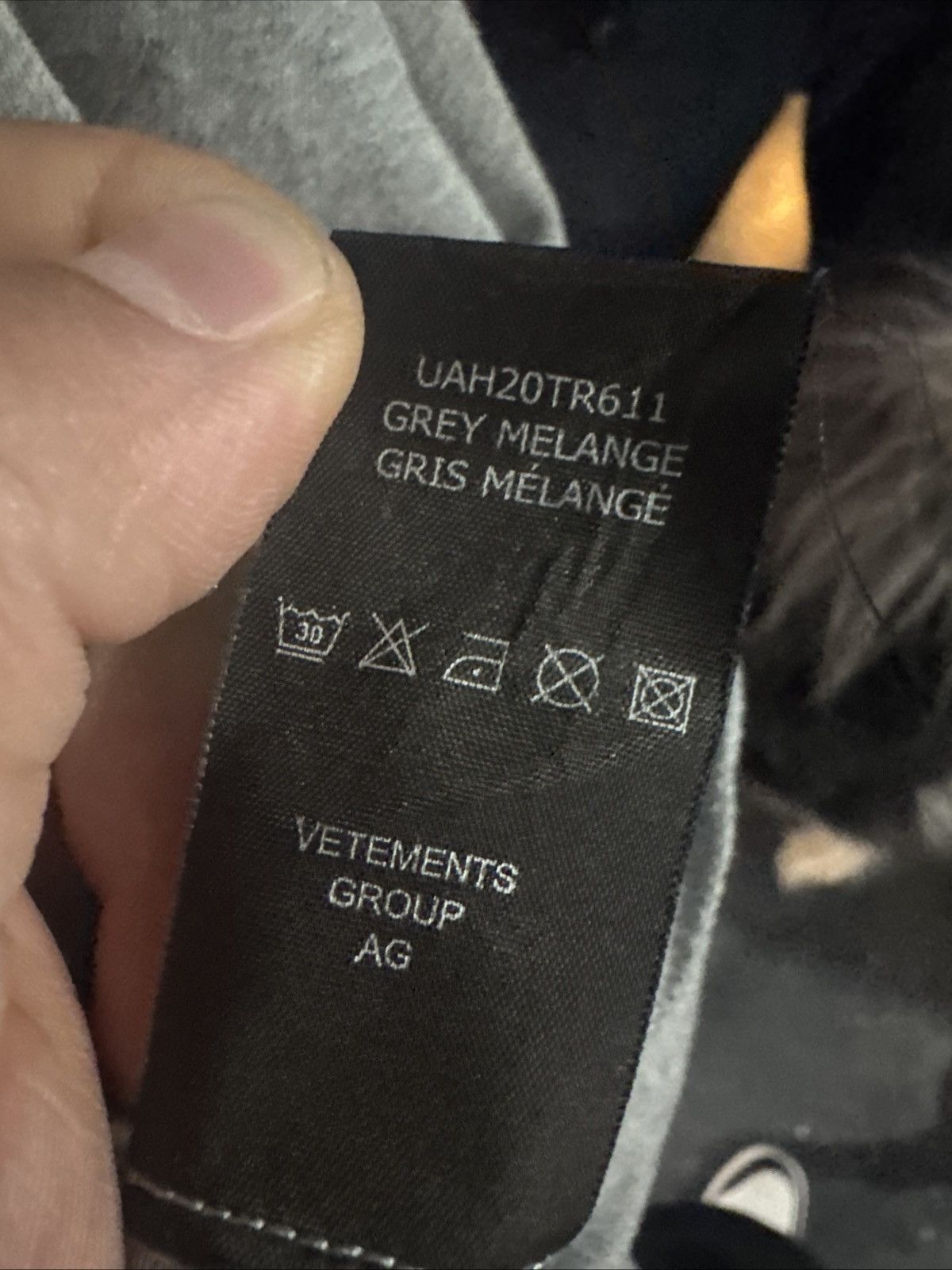 Vetements Vetements, T-shirt, Ikea Big Tag, Size M Size US M / EU 48-50 / 2 - 8 Thumbnail