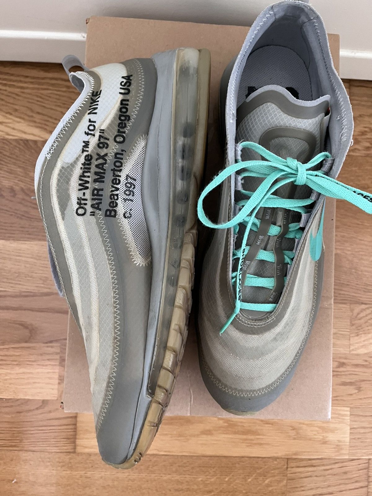 Nike Air max 97 Menta Size US 11.5 / EU 44-45 - 7 Thumbnail