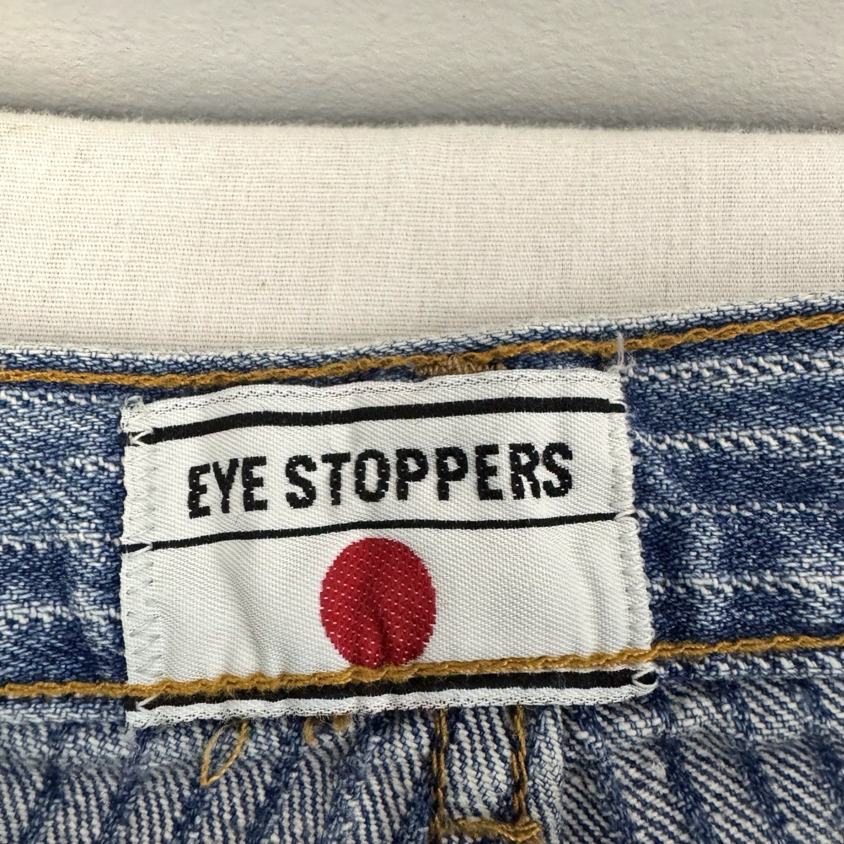 Vintage VINTAGE Eye Stoppers Jeans Womens 7 High Waisted 1980s Pin Striped Mom Style 80s Size 28" / US 6 / IT 42 - 3 Thumbnail