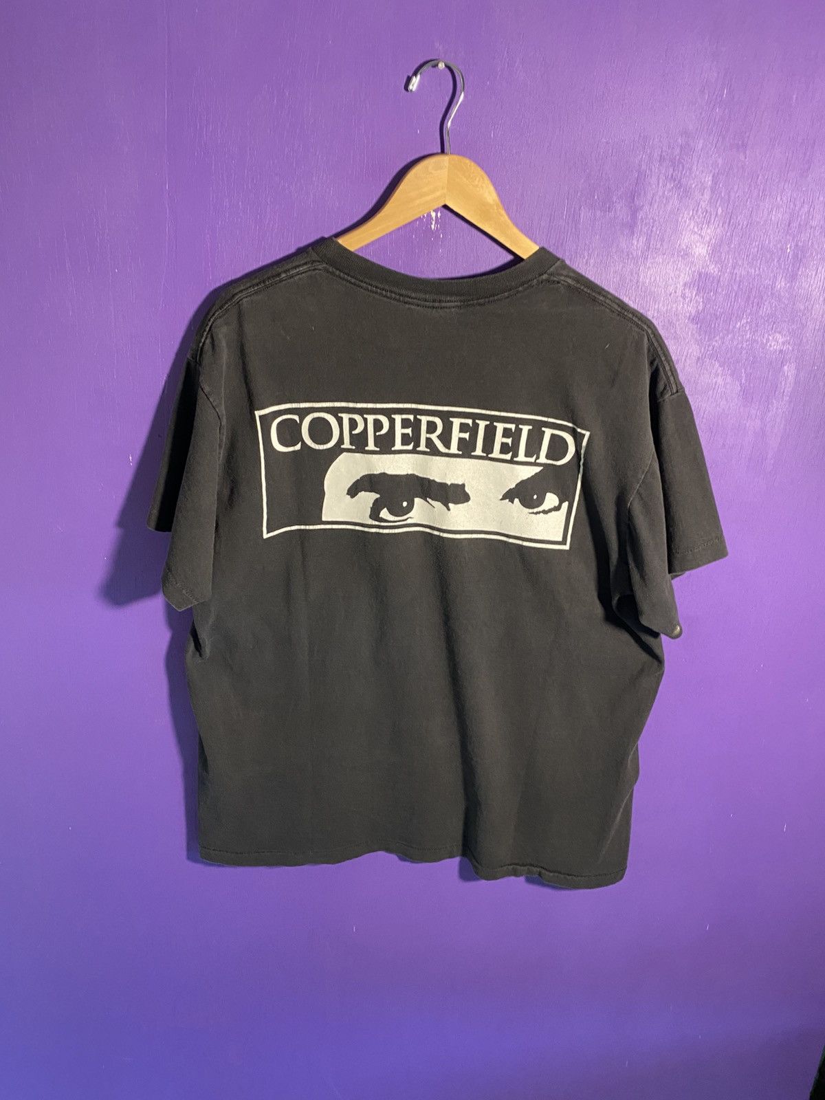 Other Vintage 90s David Copperfield faded mullet tee Size US L / EU 52-54 / 3 - 2 Thumbnail