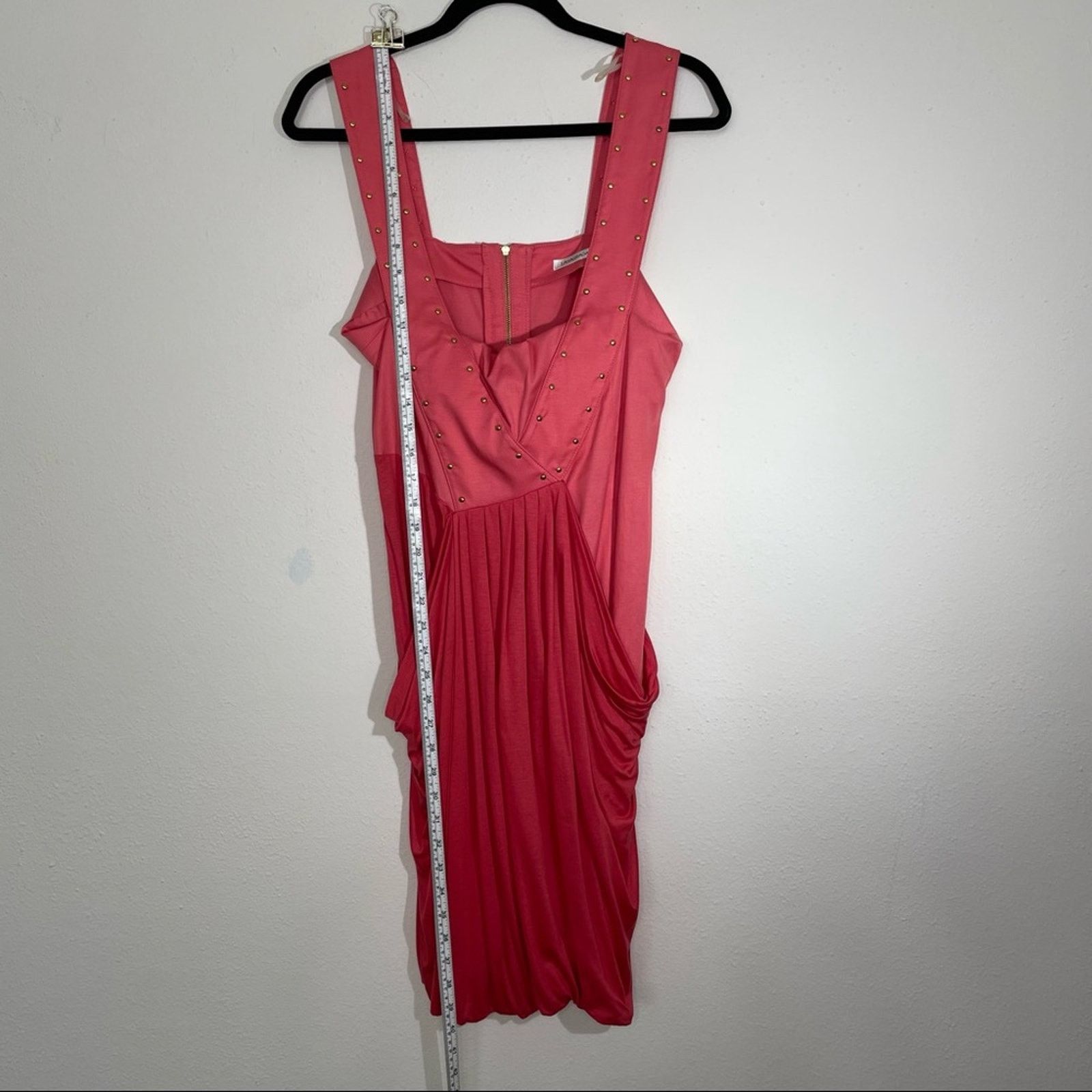 Other LASAGRADA Coral Sleeveless Studded Dress Size 44 Size M / US 6-8 / IT 42-44 - 2 Thumbnail
