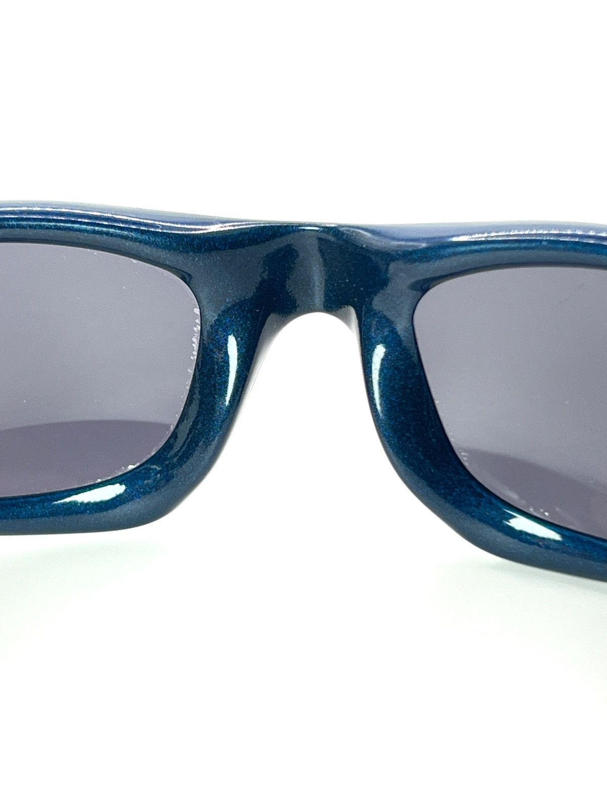 Oakley 1999 Vintage Oakley Sunglasses Straight Jacket Blue Size ONE SIZE - 6 Thumbnail