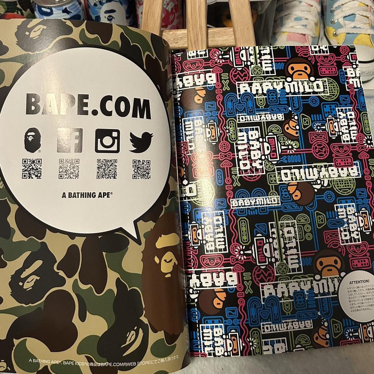 Bape Bape Kids 2016 Spring/Summer Collection Magazine Size ONE SIZE - 3 Thumbnail