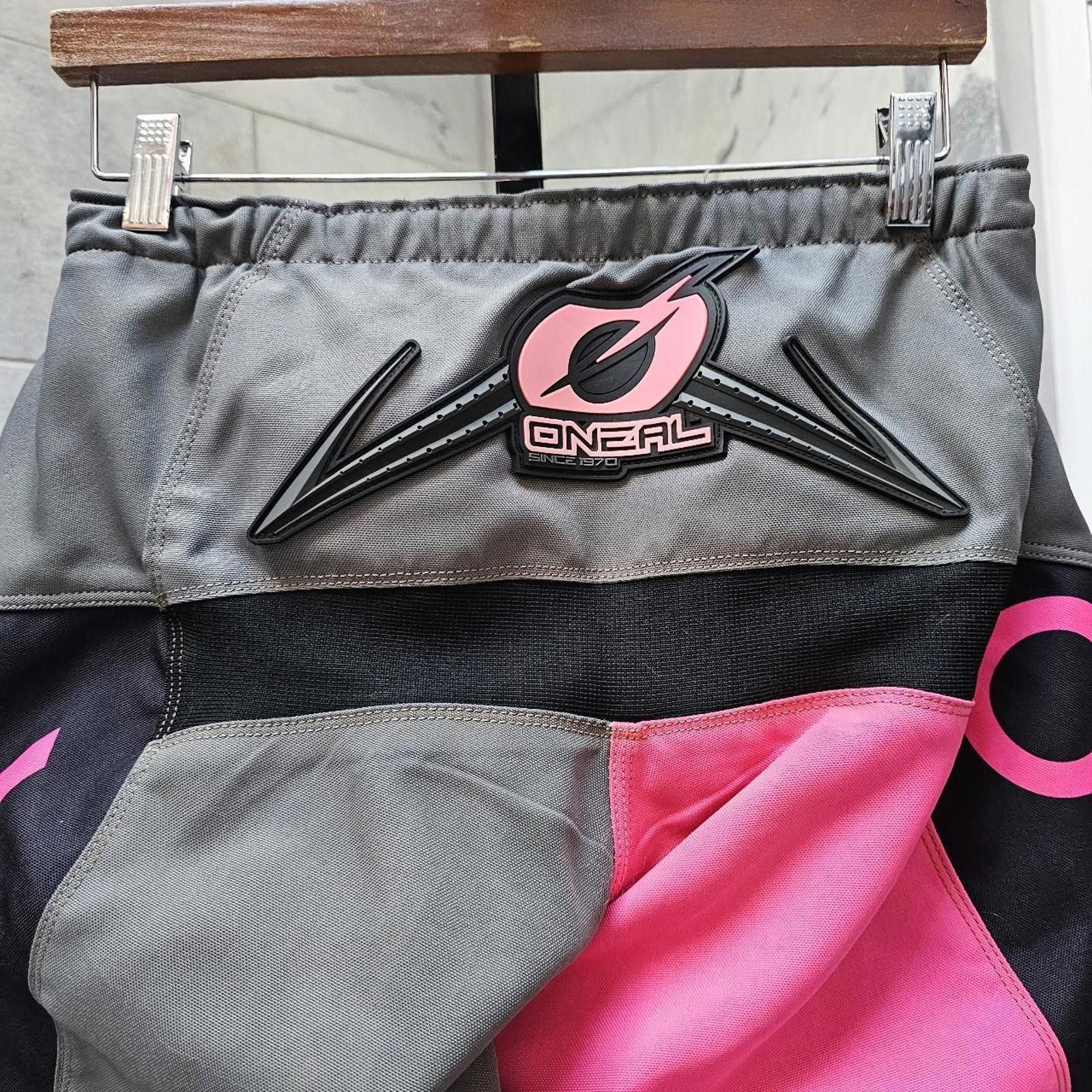 O'Neill O'Neal MX Pants - Black & Pink Size 28" / US 6 / IT 42 - 5 Thumbnail