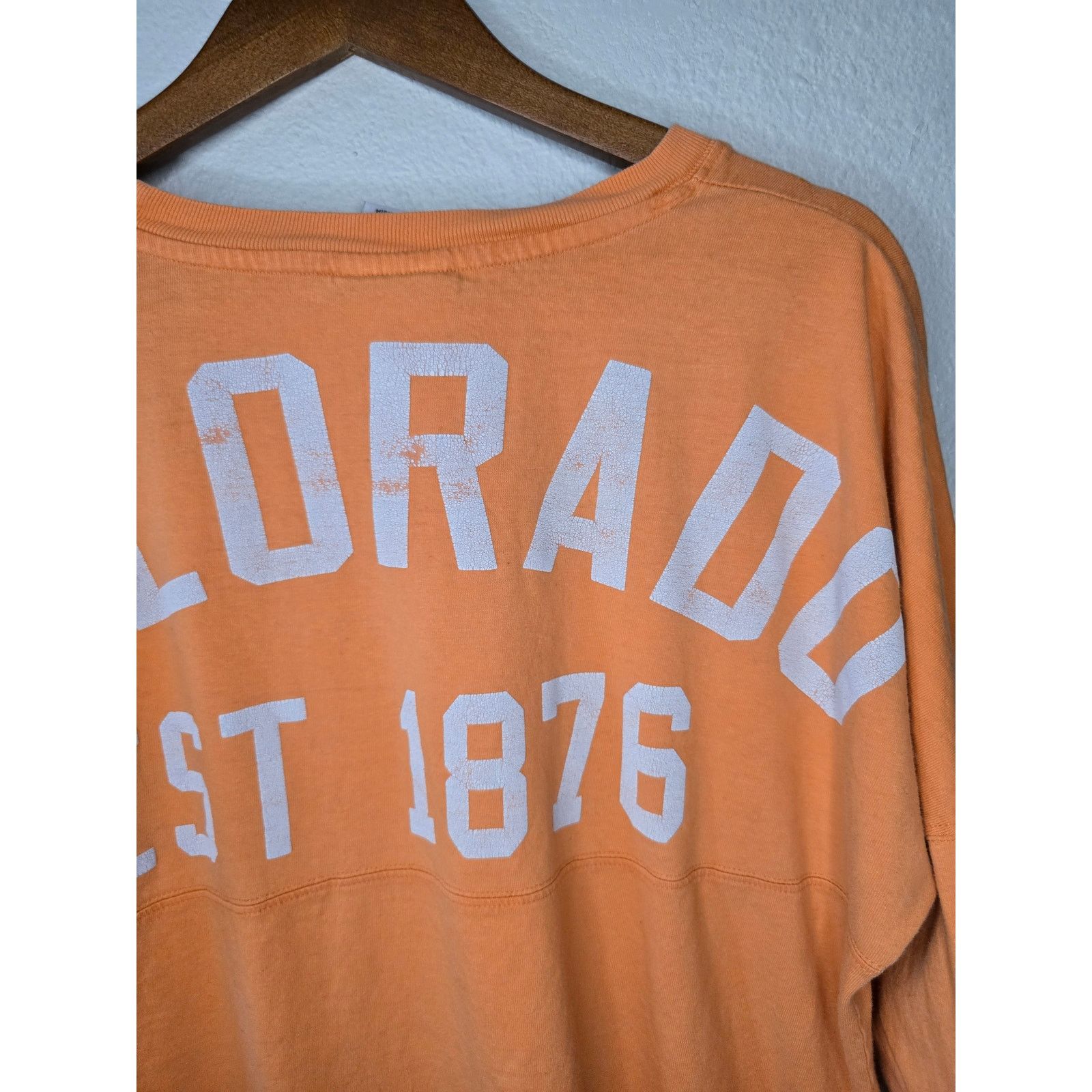Other Colorado Long Sleeve Shirt Peach Rocky Mountain Small Tee Size S / US 4 / IT 40 - 3 Thumbnail