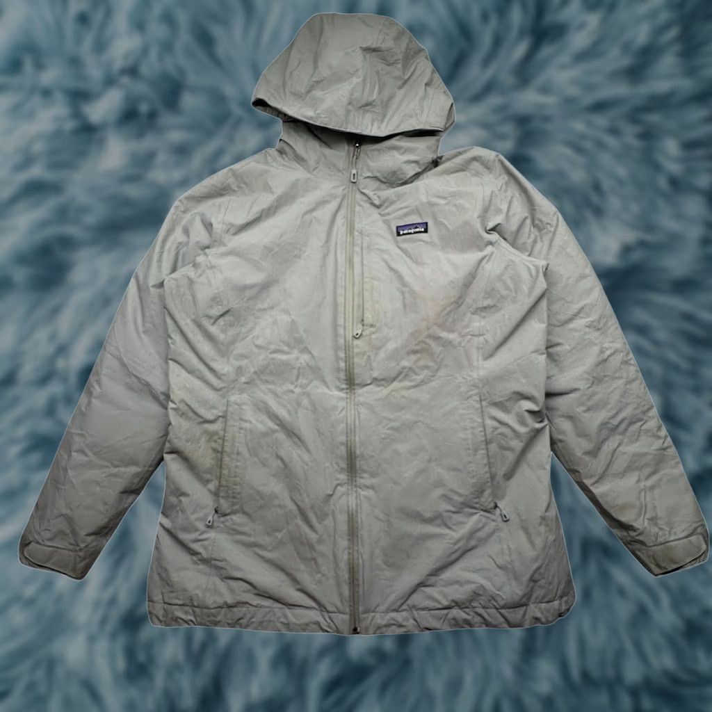 Patagonia Patagonia Windsweep Down Hoody H2No 600 Fill Jacket Womens XL Gray 84895 STAINS Size XL / US 12-14 / IT 48-50 - 1 Thumbnail