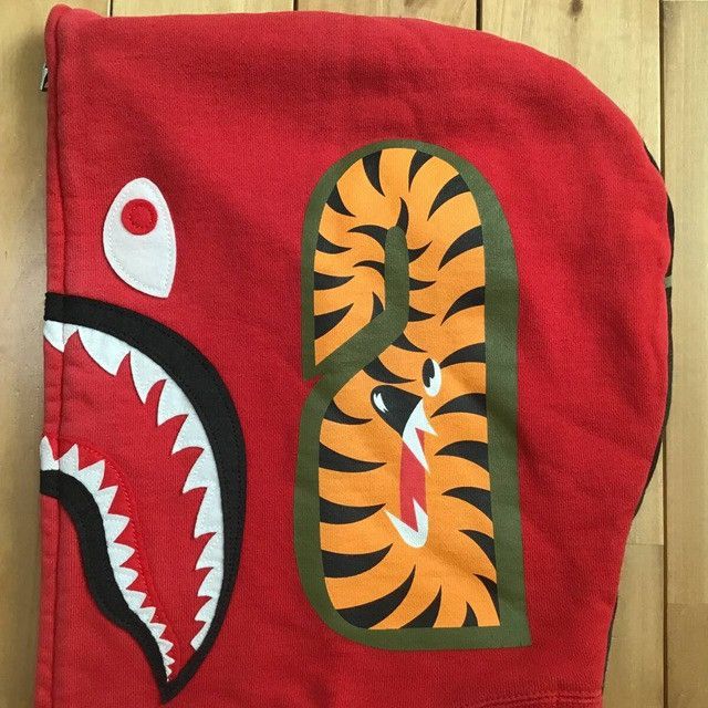 Bape × Nigo BAPE woodland camo Shark full zip hoodie a bathing ape NIGO Size US M / EU 48-50 / 2 - 5 Thumbnail