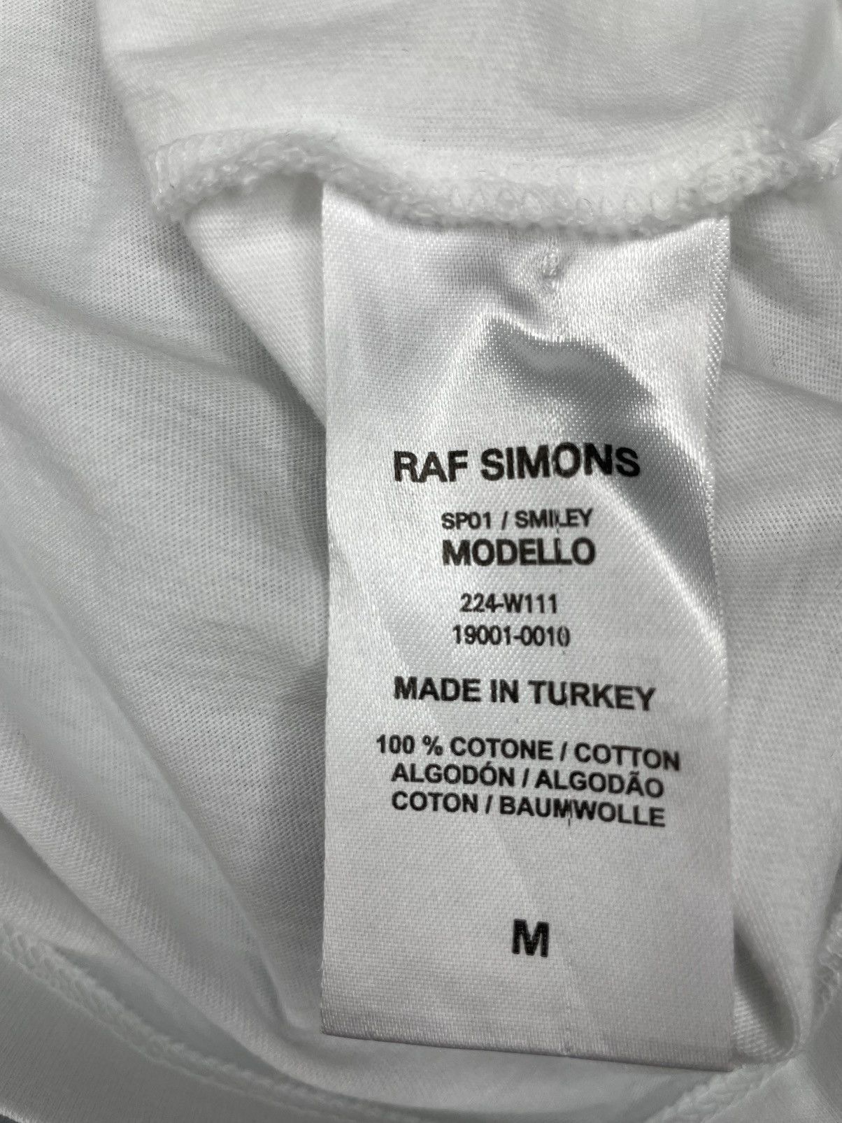 Raf Simons Raf Simons Smiley T-Shirt Size M / US 6-8 / IT 42-44 - 7 Thumbnail