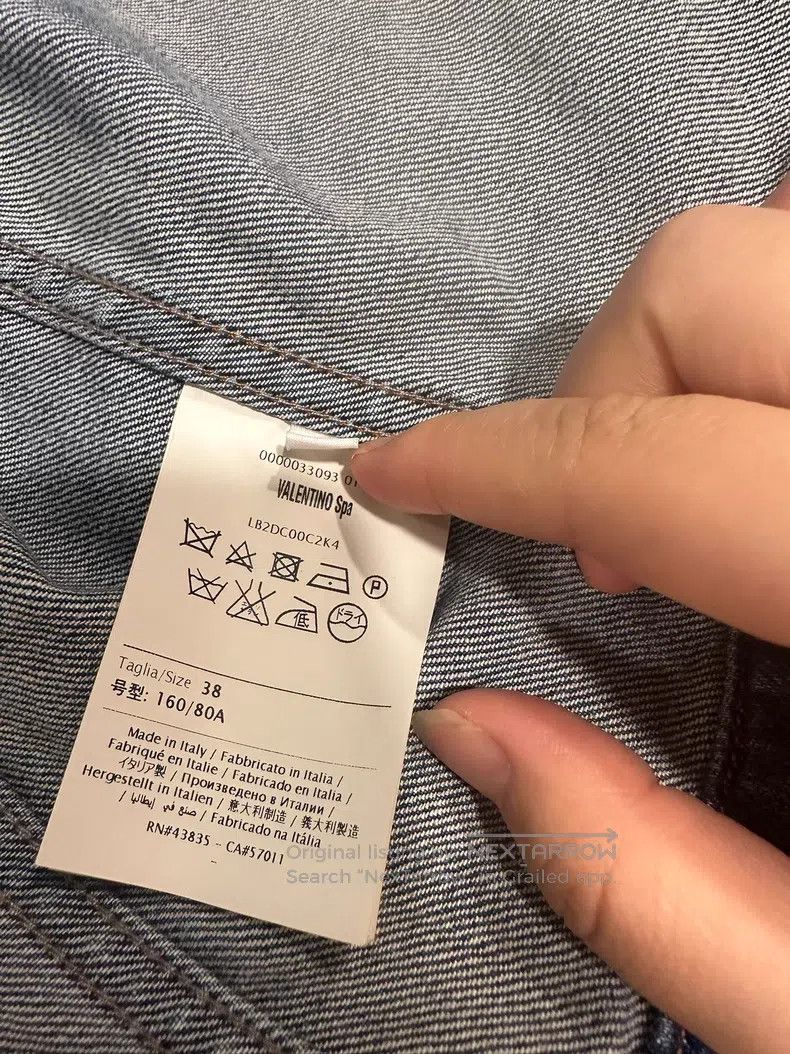 Valentino Valentino Denim suit Size S / US 4 / IT 40 - 2 Thumbnail
