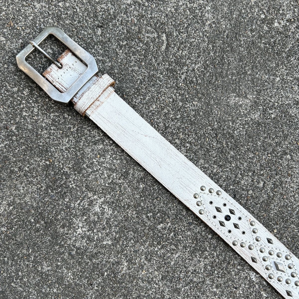 Vintage Vintage studded leather belt (Kapital Style) Size ONE SIZE - 10 Thumbnail