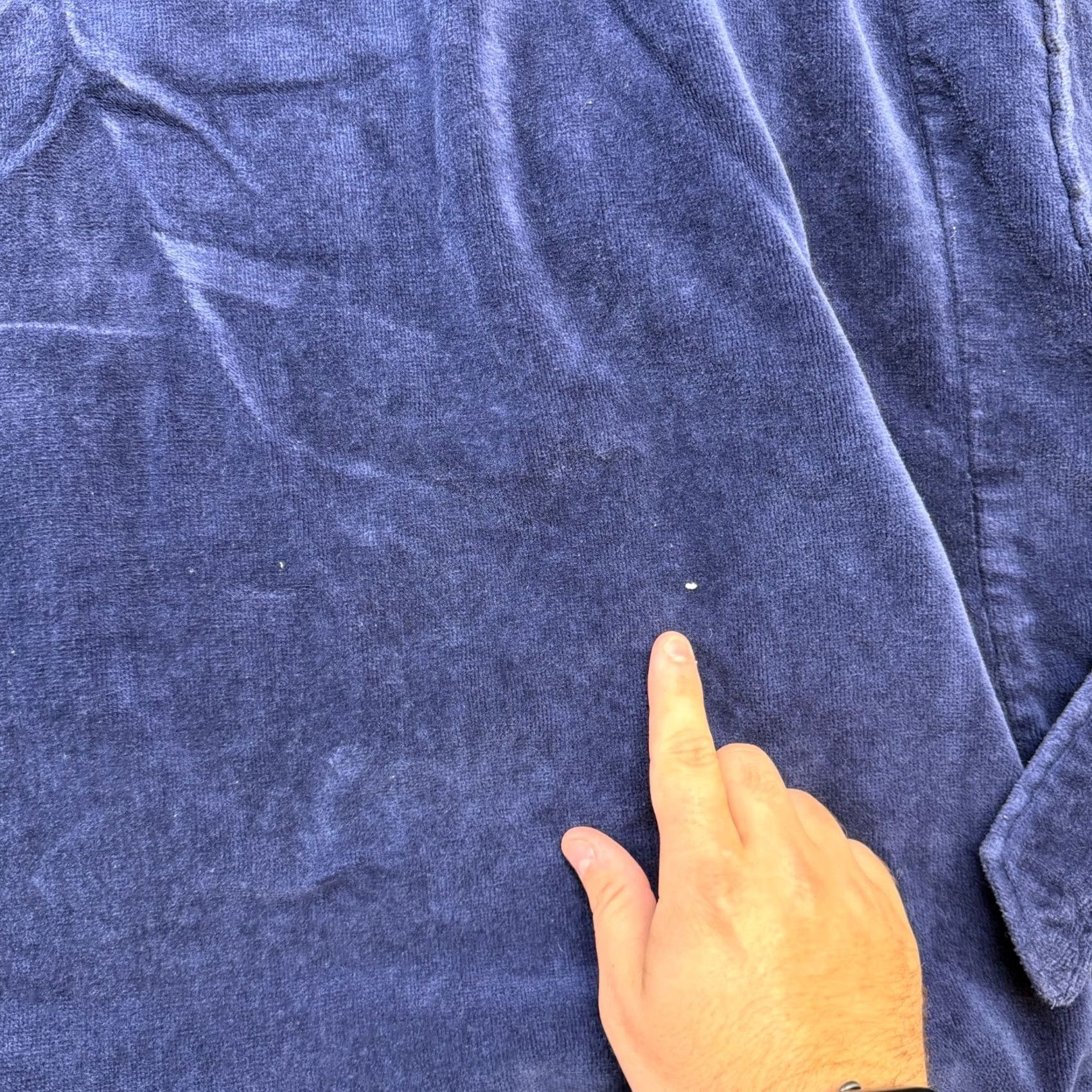 Polo Ralph Lauren Polo Ralph Lauren Rob Mens Bath Rob Belted Blue Cotton Terry Plush Bath Rob L XL Dark Blue Pony Size US L / EU 52-54 / 3 - 3 Thumbnail