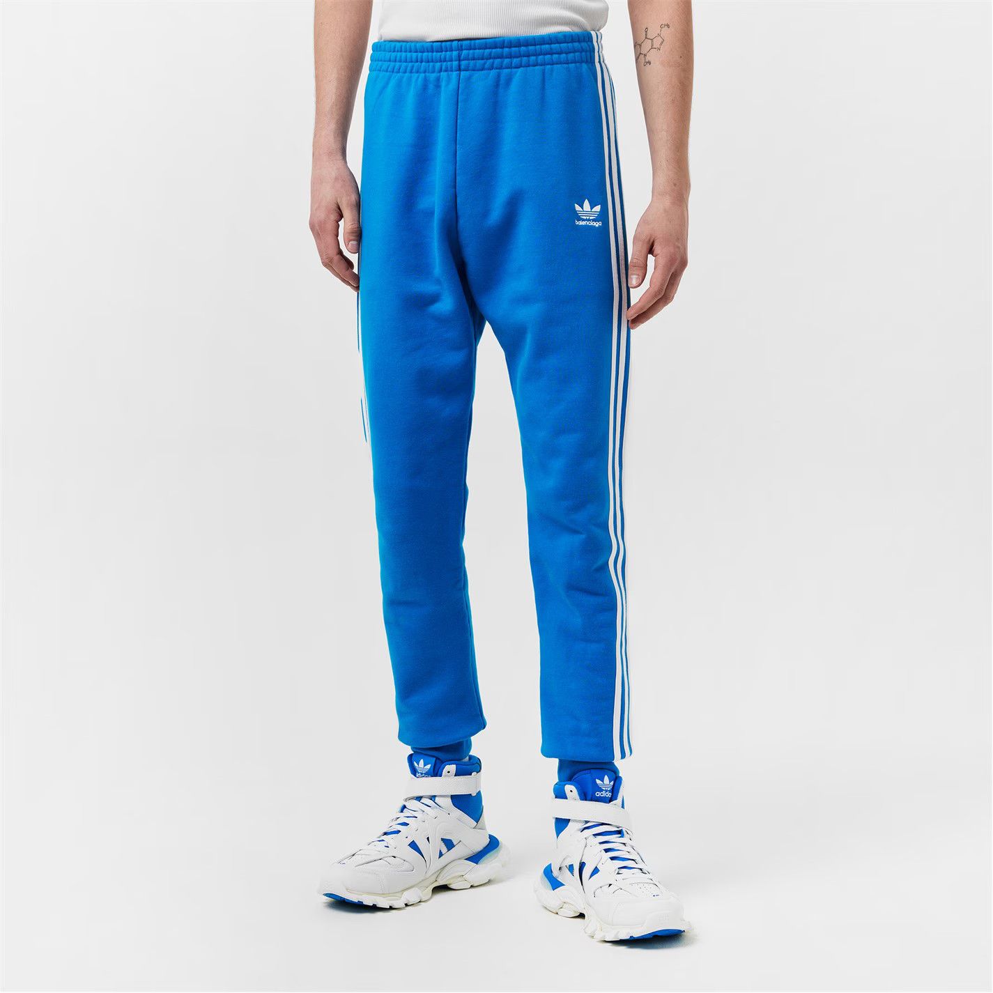 Balenciaga o1g2r1mq0226 Leggings In Blue/White Size US 28 / EU 44 - 3 Thumbnail