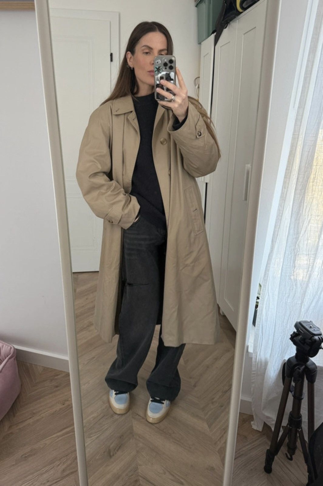 Burberry Barberry vintage coat Size M / US 6-8 / IT 42-44 - 1 Thumbnail