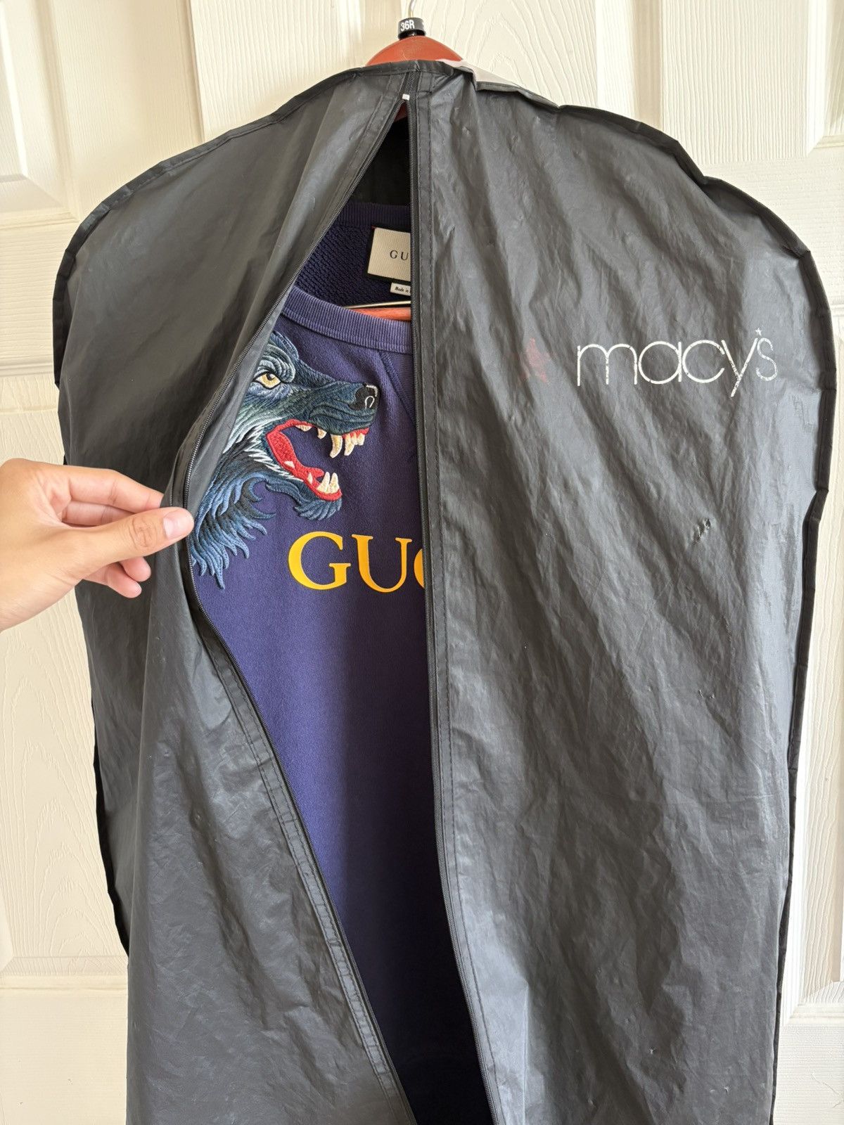 Gucci WOLF HEAD APPLIQUÉ SWEATSHIRT Size US XXL / EU 58 / 5 - 9 Thumbnail
