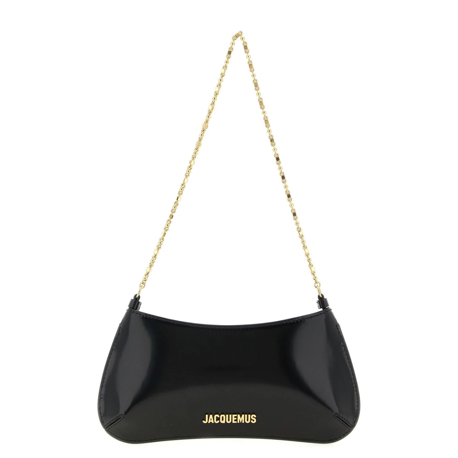 Jacquemus JACQUEMUS Le Petit Bisou Chaîne Black Shoulder Bag New & Aut Size ONE SIZE - 1 Thumbnail