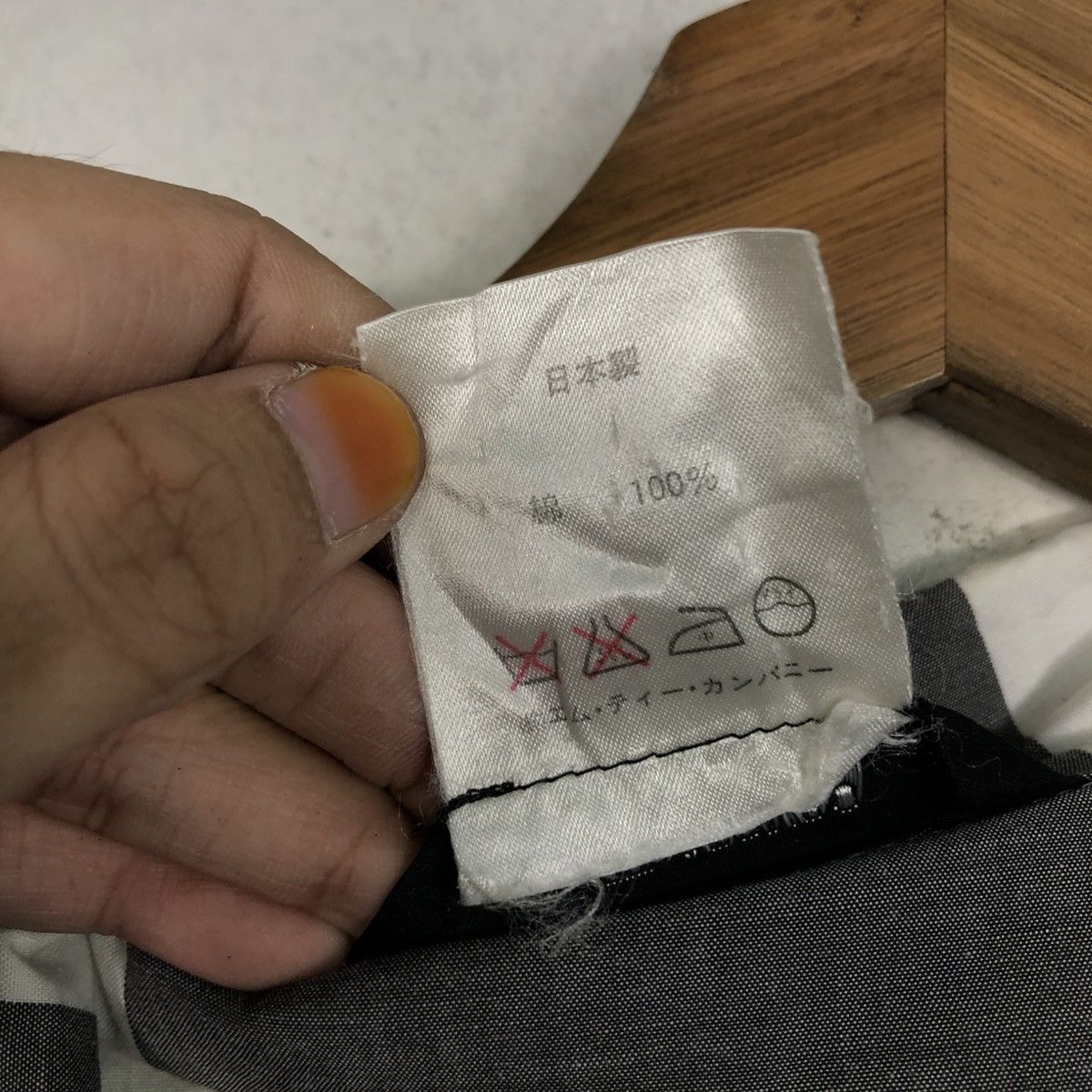 Yohji Yamamoto 📌Oversized Jacket Button Atsuro Tayama Tartan Design Size US M / EU 48-50 / 2 - 22 Thumbnail