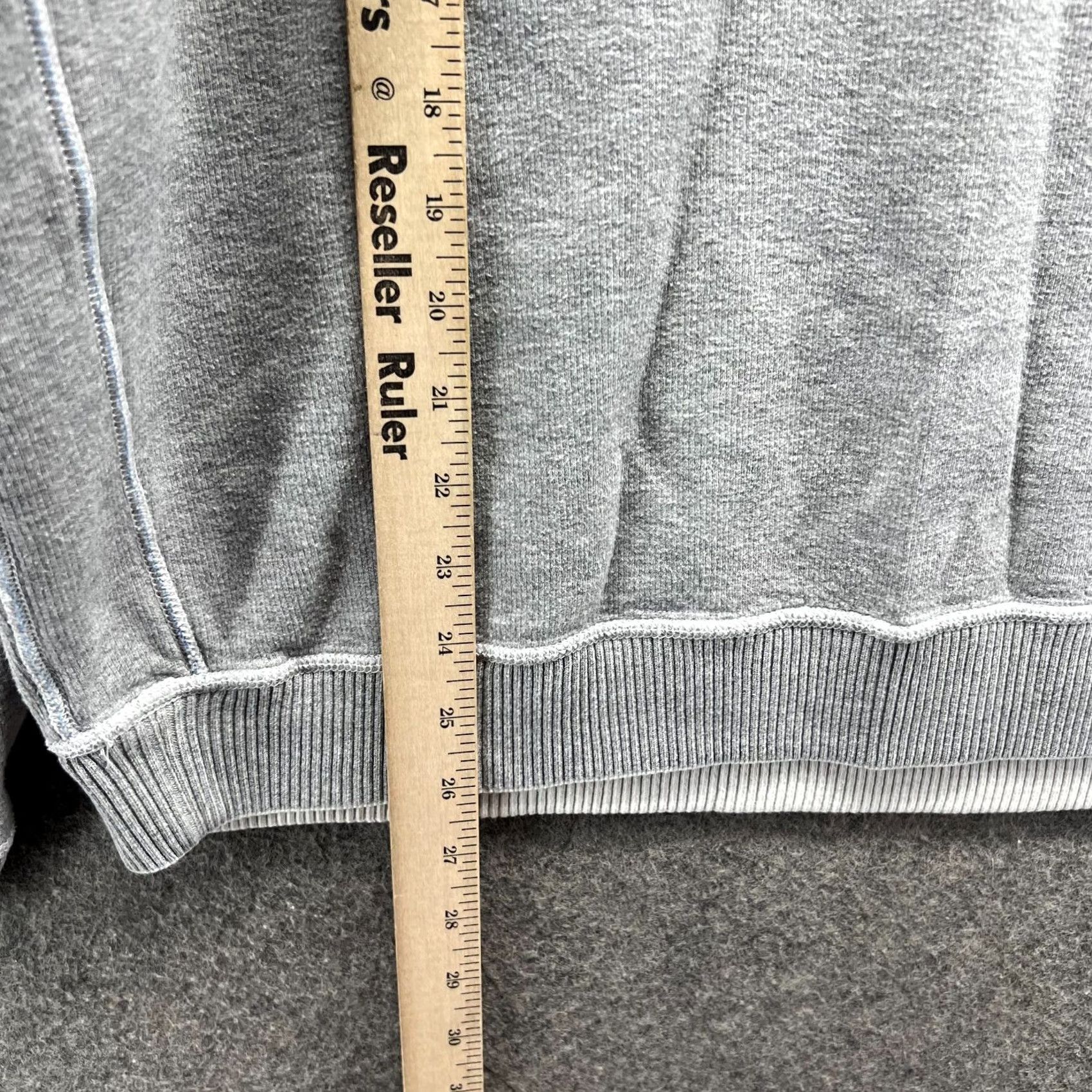 Tommy Bahama VINTAGE Tommy Bahama Sweater Mens M Gray Reversible Fleece Cotton Pullover Long Sleeve Size US M / EU 48-50 / 2 - 7 Thumbnail