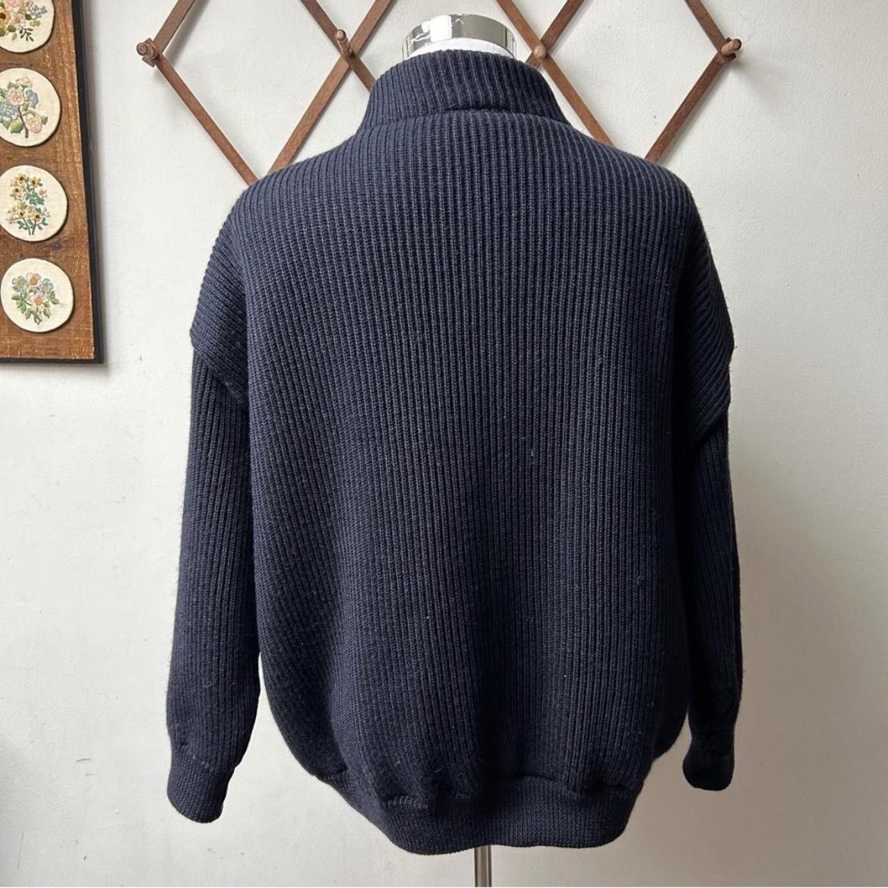 Vintage Woolcraft Pure Wool Knit Zip Up Jacket Size US L / EU 52-54 / 3 - 4 Thumbnail