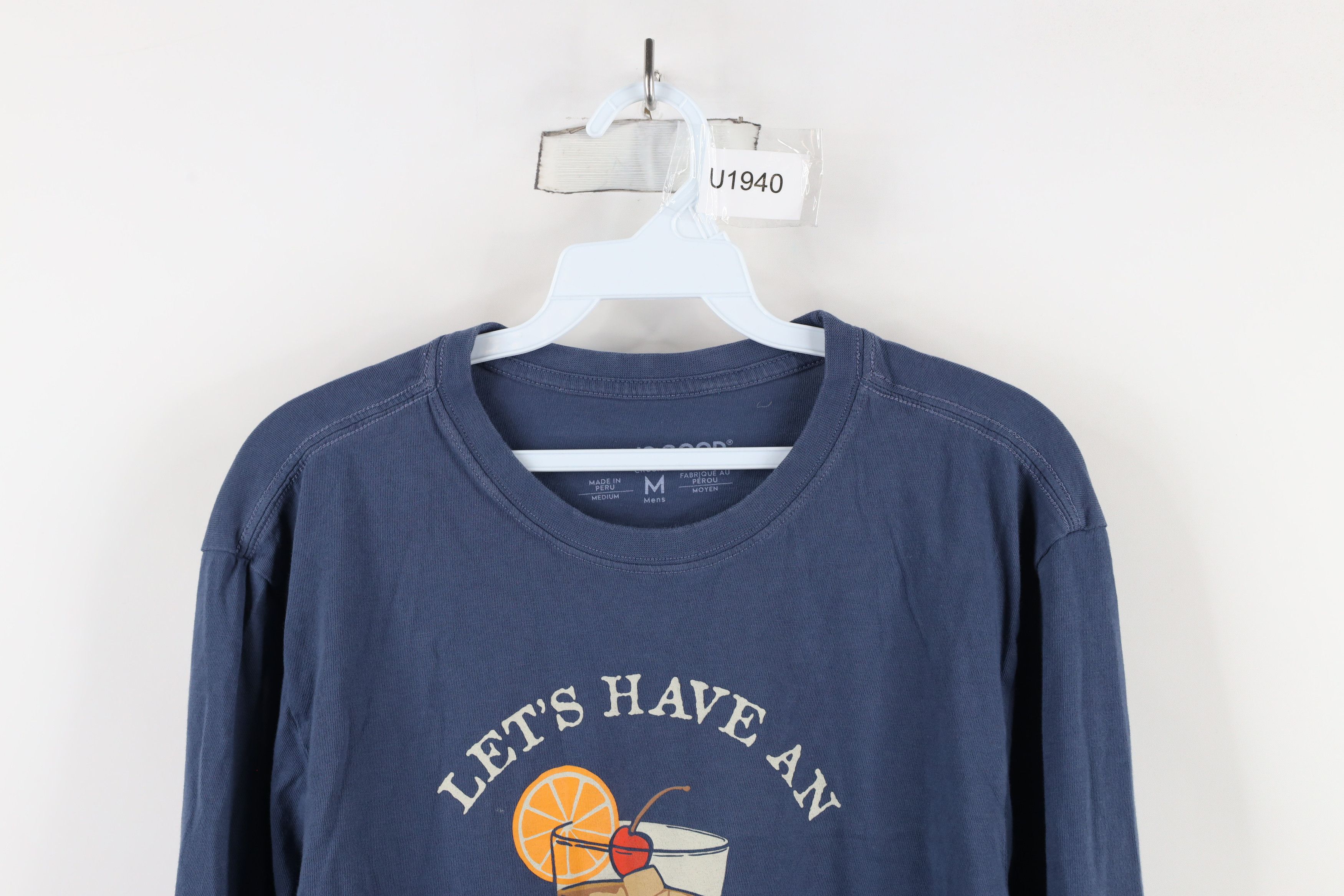 Life is Good × Vintage Life Is Good Christmas Old Fashioned Long Sleeve T-Shirt Size US M / EU 48-50 / 2 - 2 Thumbnail