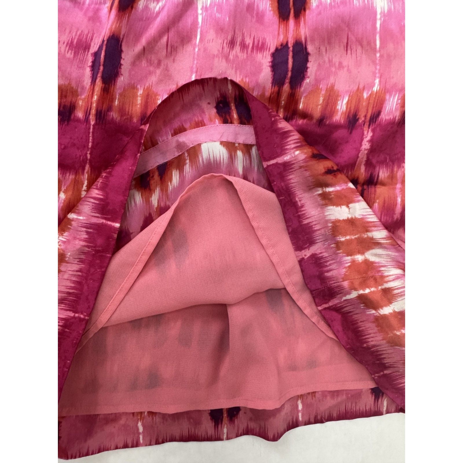 Banana Republic Twee Banana Republic Silk Twisted Shoulder Dress Pink 0 Size XS / US 0-2 / IT 36-38 - 10 Thumbnail