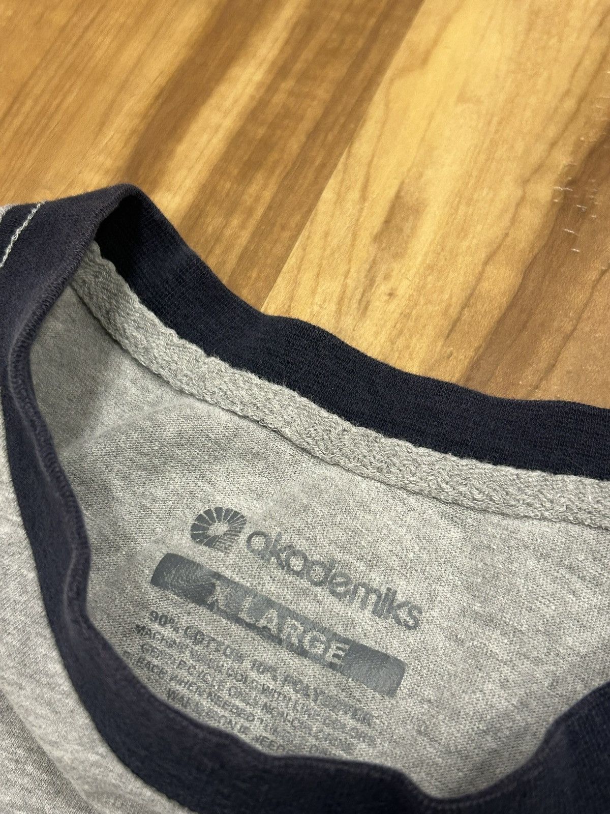 Akademiks Akademiks Jeans Mastermind Ringer Tee Size US XL / EU 56 / 4 - 3 Thumbnail