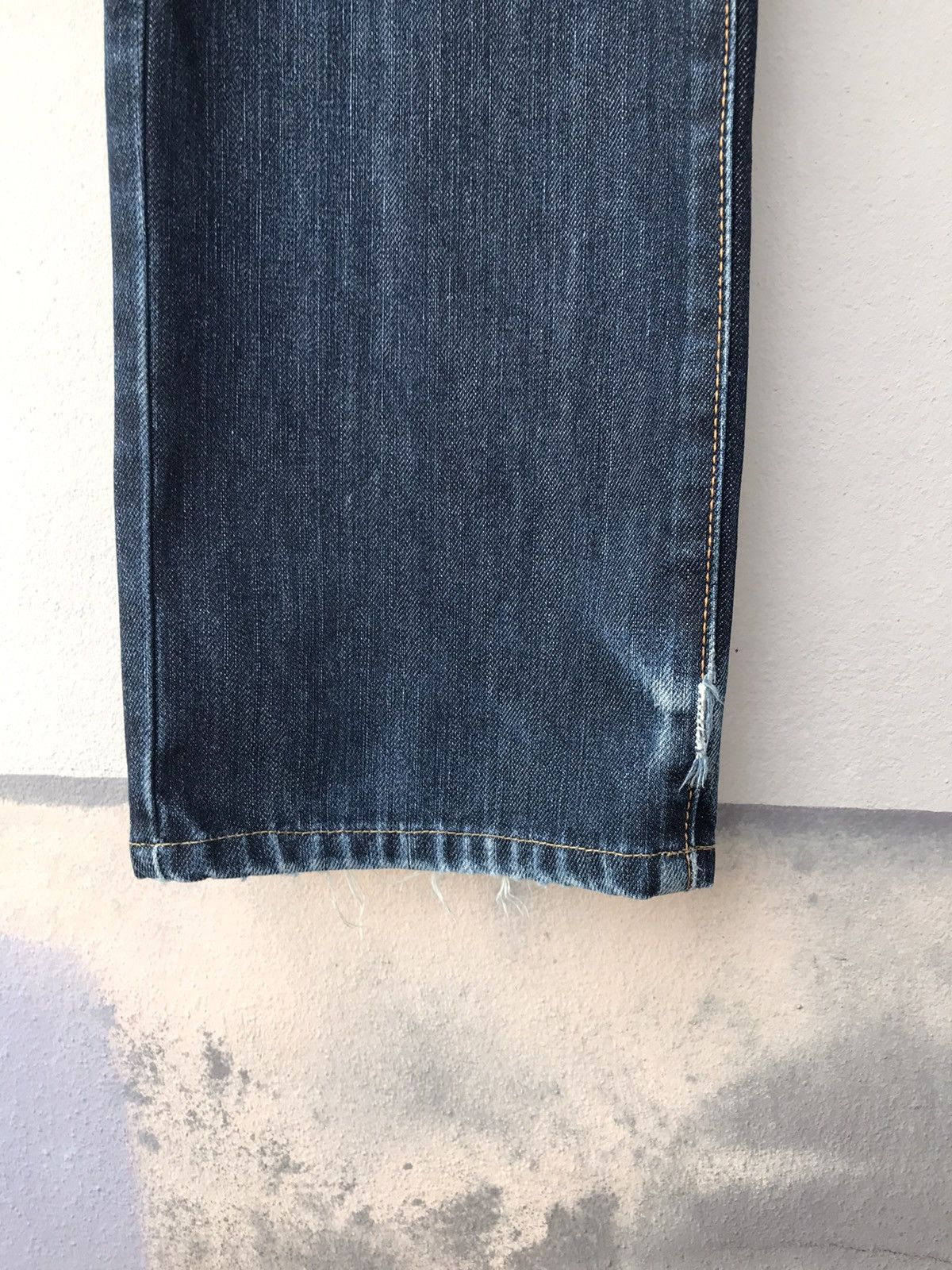 Edwin Vintage Edwin 403 Distressed Denim Size US 34 / EU 50 - 3 Thumbnail