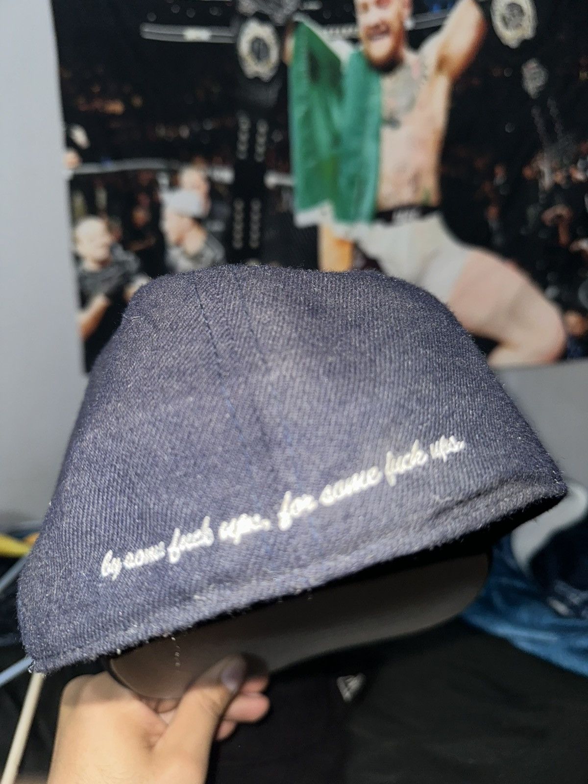 Fuck The Population FTP No Comp Fitted Hat 7 1/8 Size ONE SIZE - 3 Thumbnail