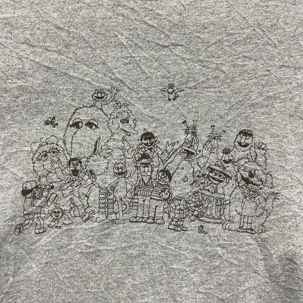 Jerzees Vintage Jerzees Sesame Street Character Crewneck Sweatshirt Size US L / EU 52-54 / 3 - 3 Thumbnail