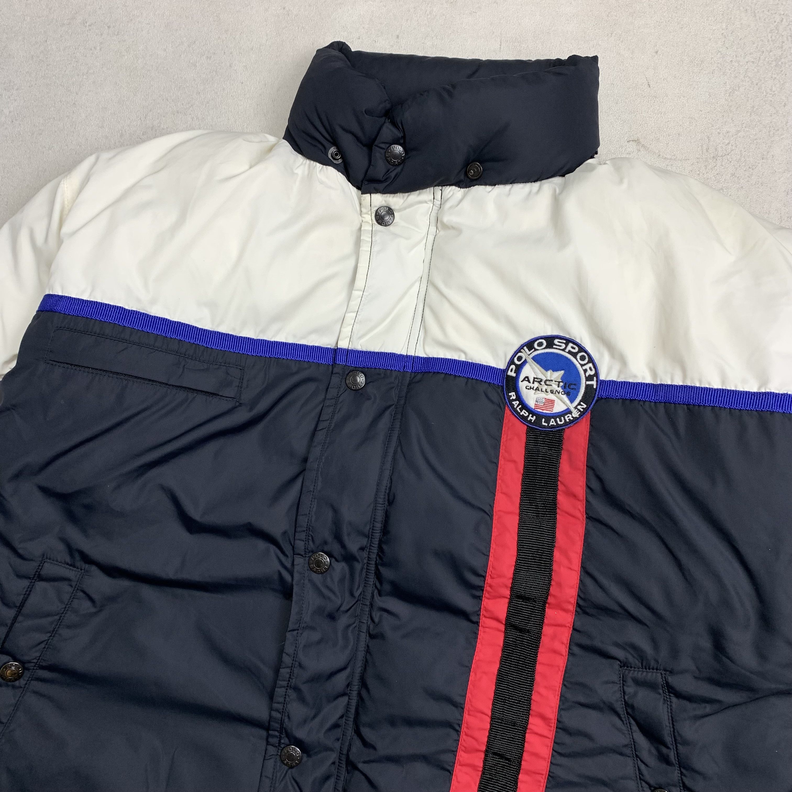 Polo Ralph Lauren Vintage Polo Sport Arctic Challenge Ralph Lauren Down Jacket Size US M / EU 48-50 / 2 - 3 Thumbnail