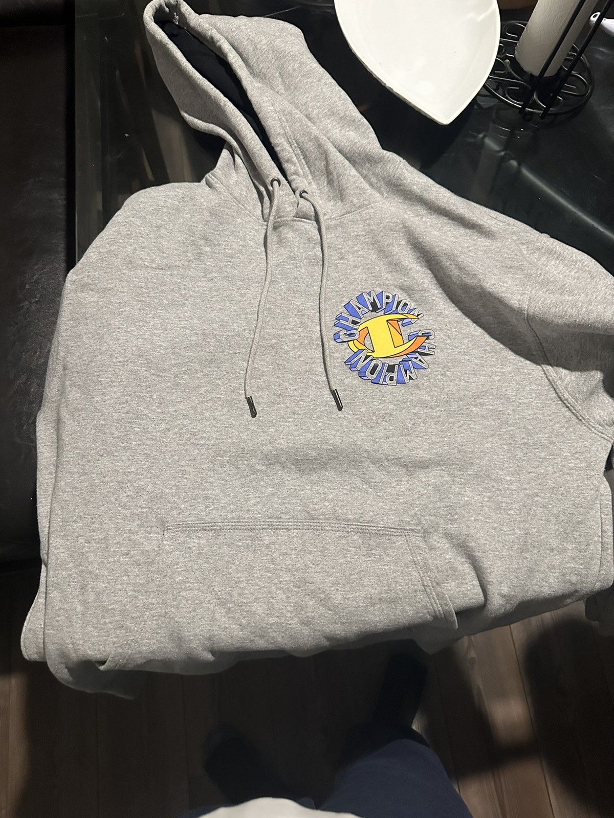 Champion Plain champions hoodie Size US XL / EU 56 / 4 - 1 Thumbnail