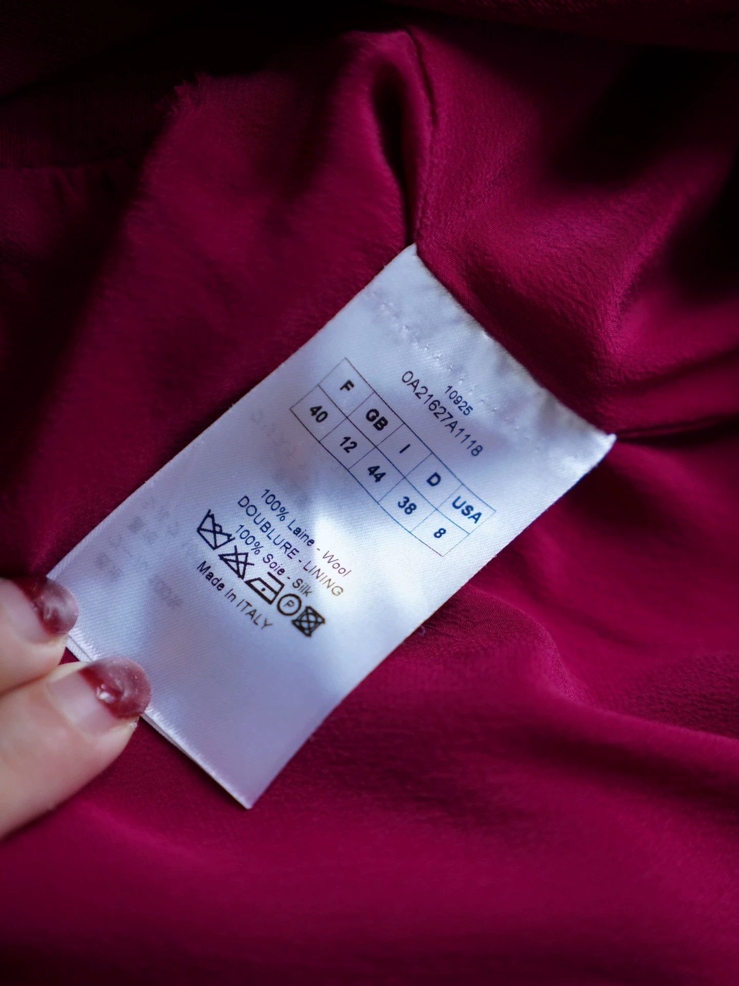 Dior Dior John Galliano Fuchsia Wool Bodycon Dress FR40 Size M / US 6-8 / IT 42-44 - 5 Thumbnail