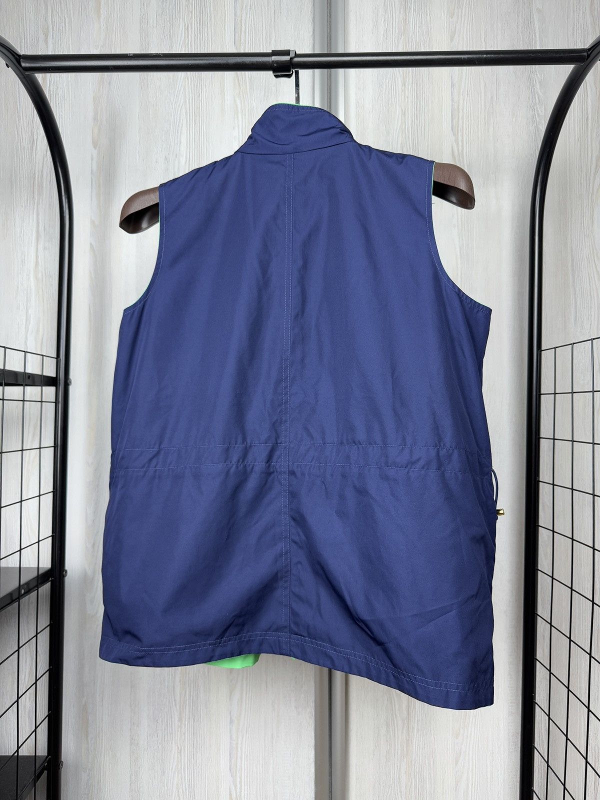Lauren Ralph Lauren Lauren Ralph Lauren Blue & Green Reversible Zip Front Vest Size L / US 10 / IT 46 - 15 Thumbnail