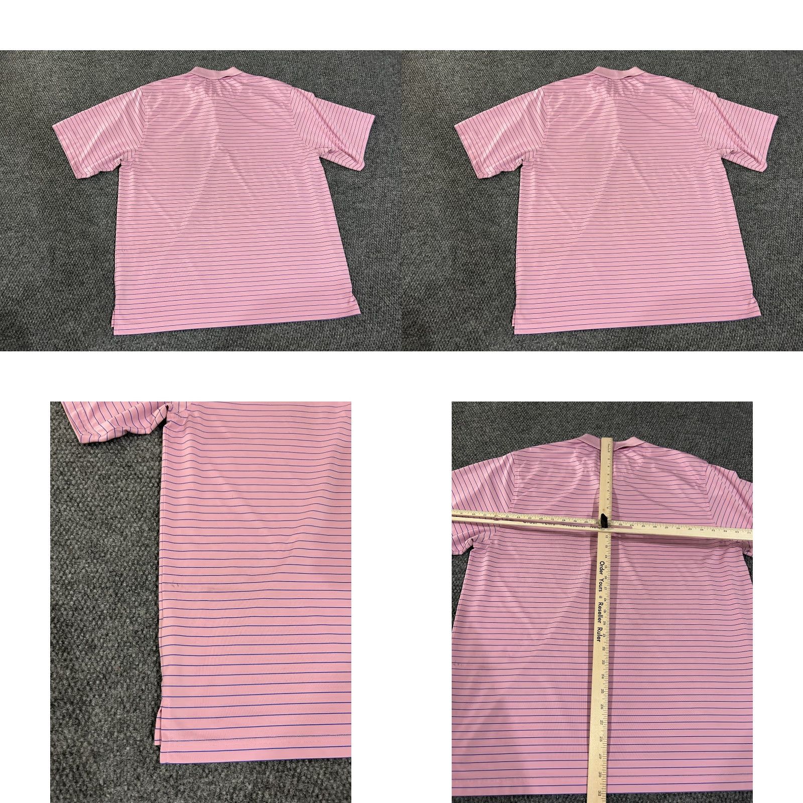 Vintage Donald Ross Polo Shirt Mens L pink Performance Golf Embroidered Logo Size US L / EU 52-54 / 3 - 8 Thumbnail