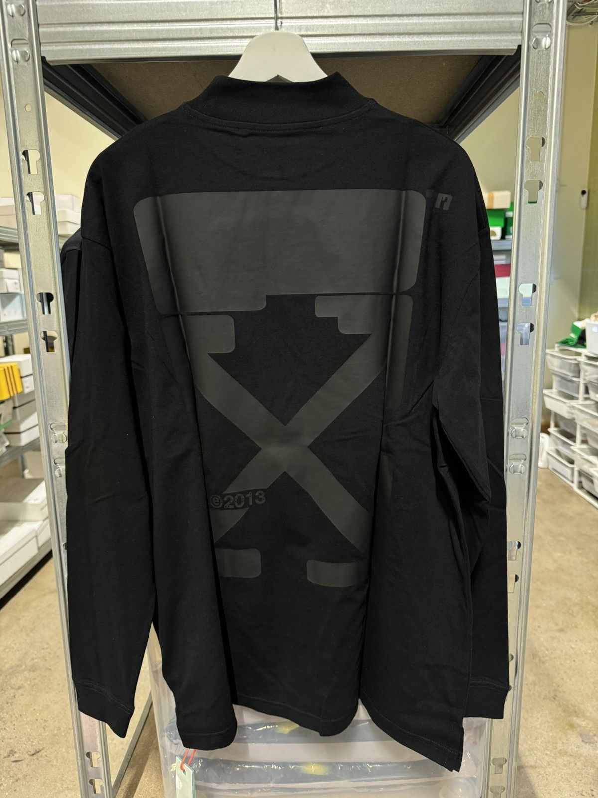 Off-White Off-White Tech Arrow Long Sleeve T-Shirt 500$ Size US S / EU 44-46 / 1 - 1 Thumbnail