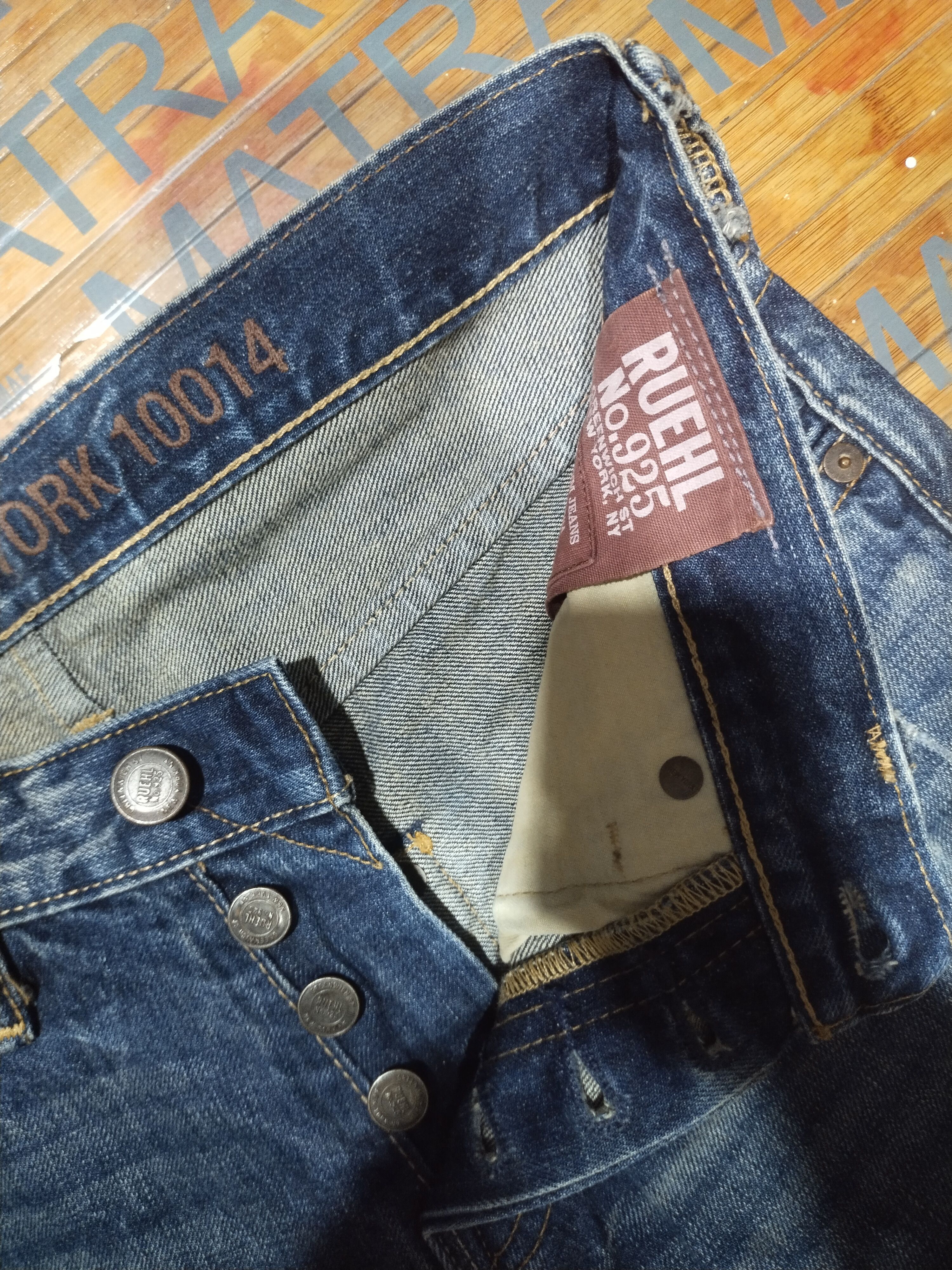 Ruehl No. 925 Jeans Reuhl No.925 Premiun, Greenwich St New York Size US 28 / EU 44 - 7 Thumbnail