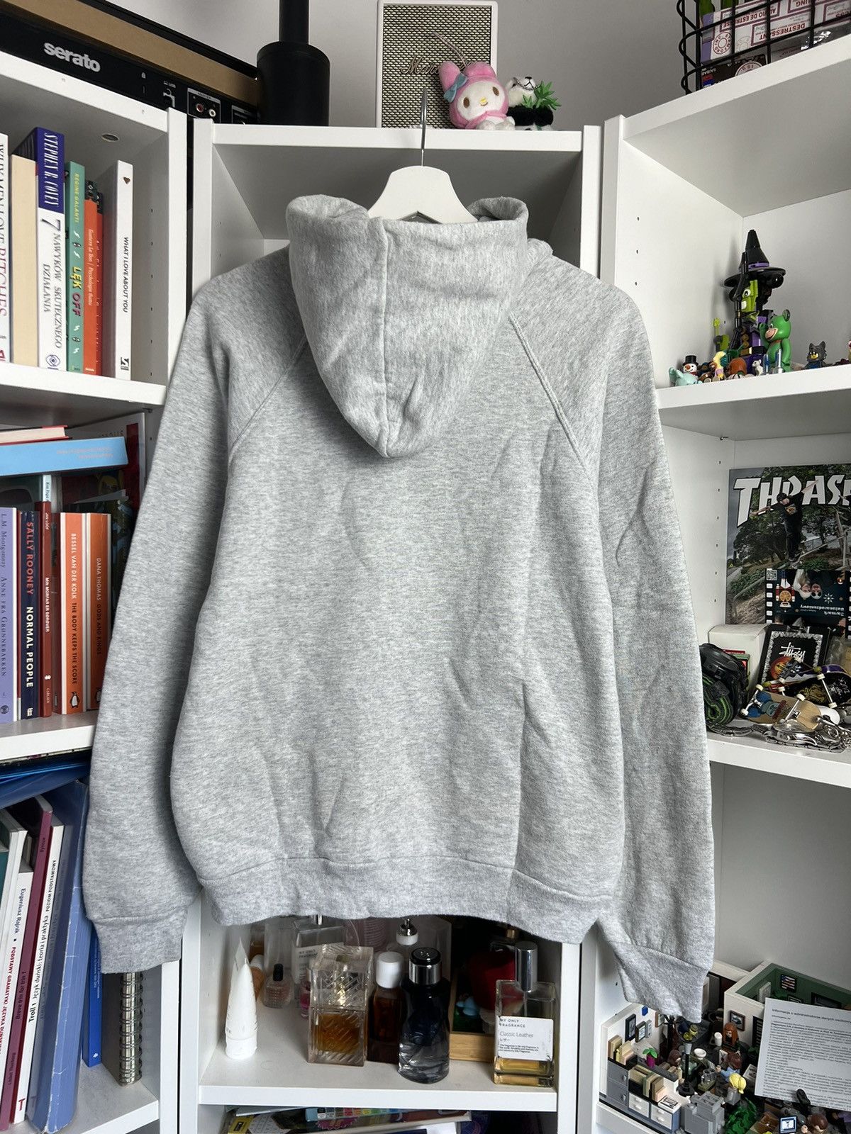 Fruit Of The Loom × Vintage Vintage 90s Fruit of the loom basic blank boxy baggy hoodie Size US M / EU 48-50 / 2 - 2 Thumbnail