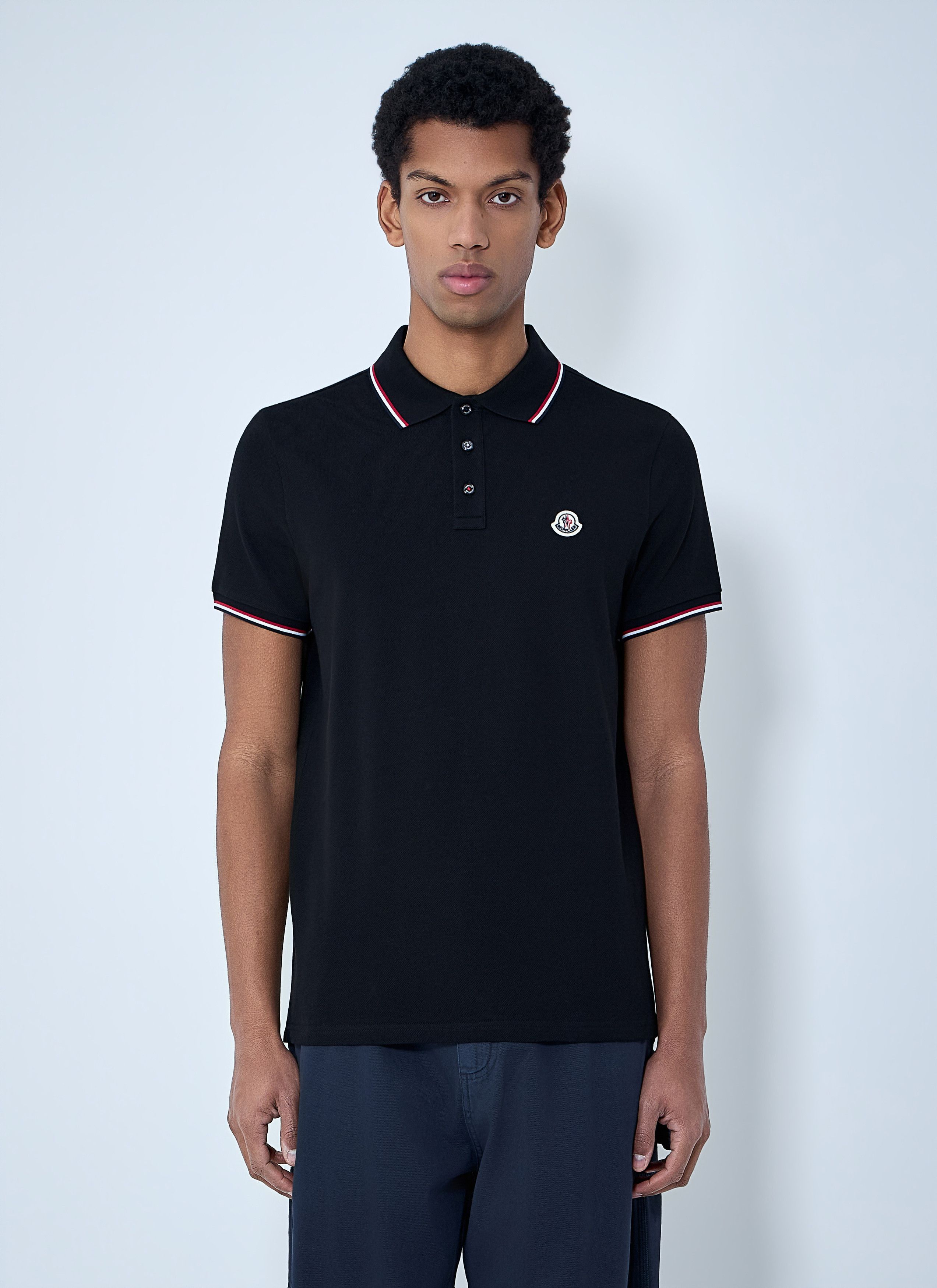 Moncler Logo Patch Polo Shirt Size US M / EU 48-50 / 2 - 1 Thumbnail