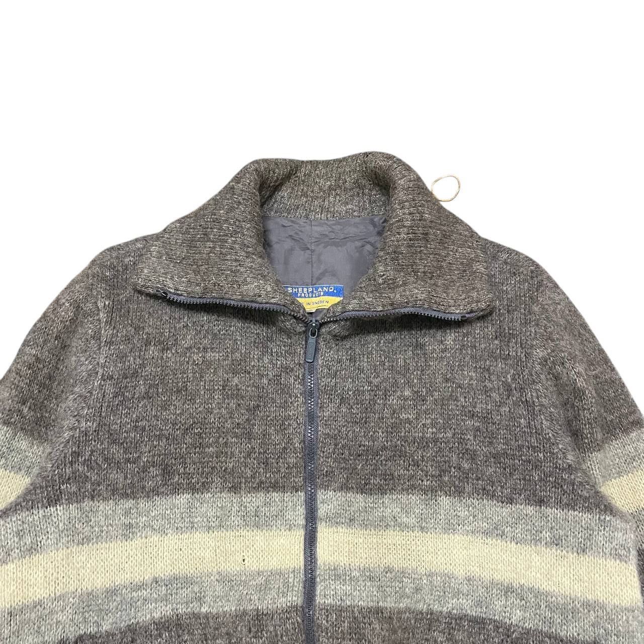 Vintage Vintage Sheepland Products Wool Bomber Jacket Size US M / EU 48-50 / 2 - 2 Thumbnail