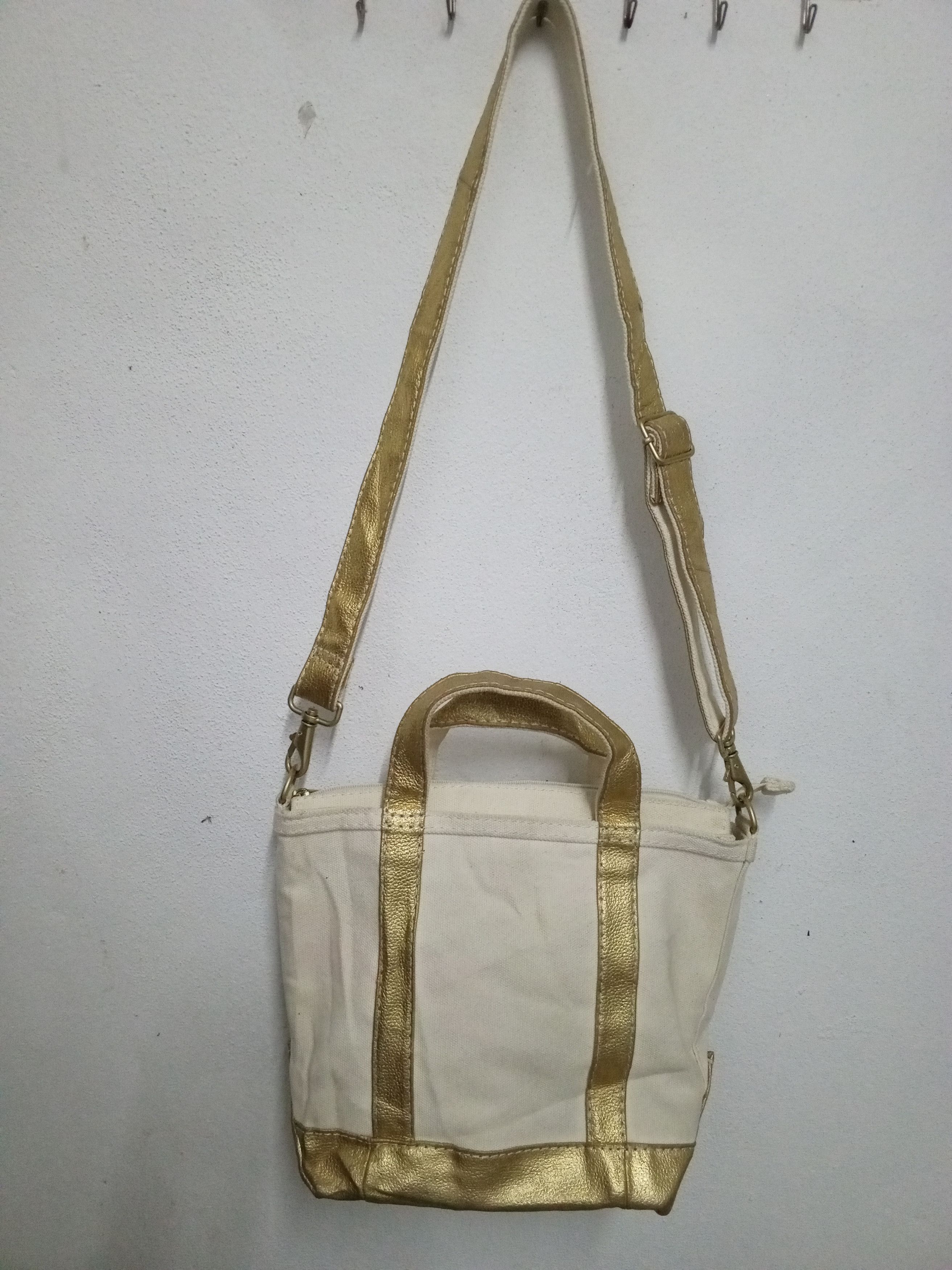L.L. Bean L.L.BEAN TOTE 2WAY BAG GOLD Size ONE SIZE - 7 Thumbnail