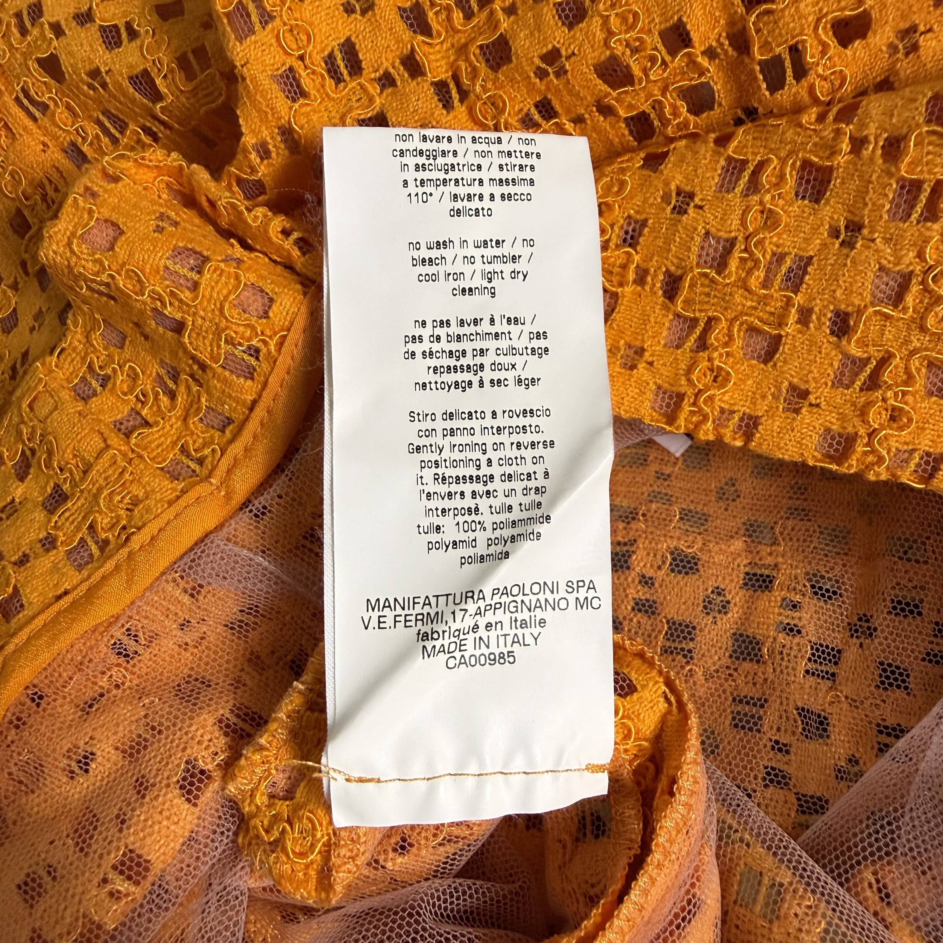 MSGM 🔥RARE🔥MSGM Milano Spell Out Sheer T-shirt Size M / US 6-8 / IT 42-44 - 7 Thumbnail