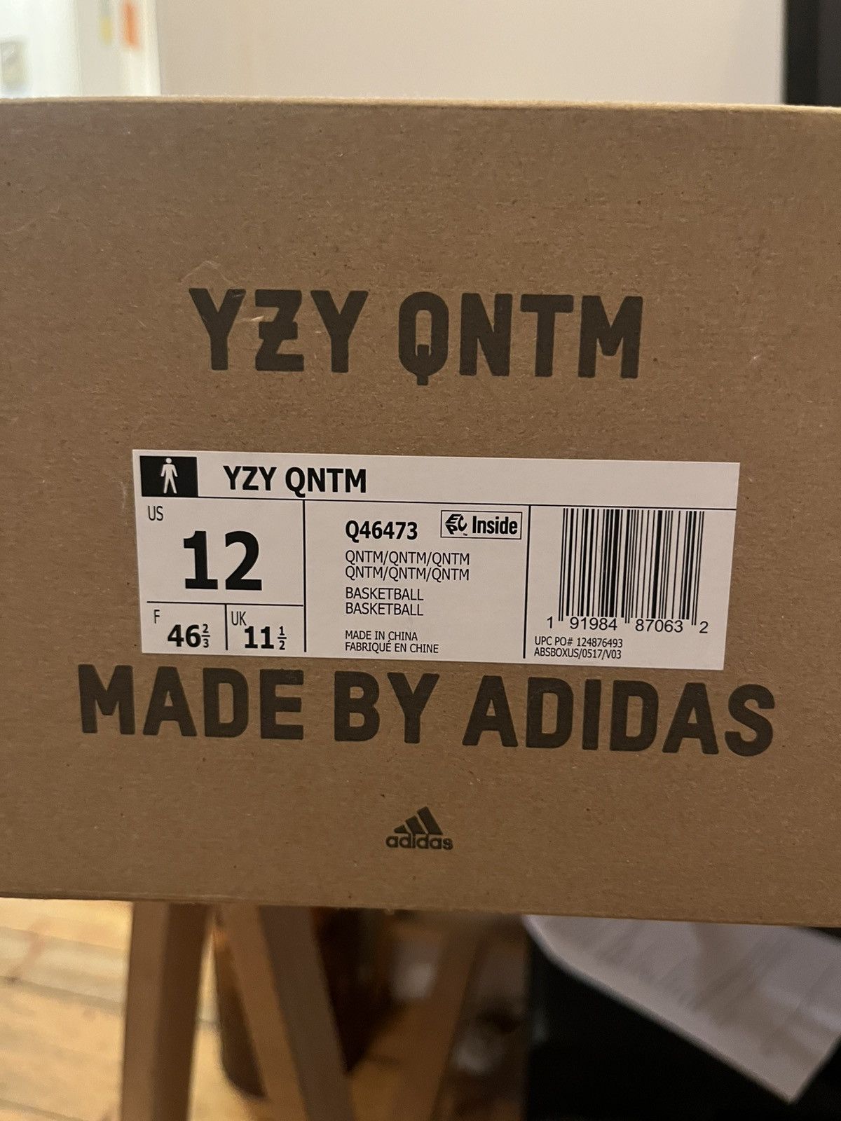 Adidas × Kanye West YZY QNTM Size US 12 / EU 45 - 7 Thumbnail