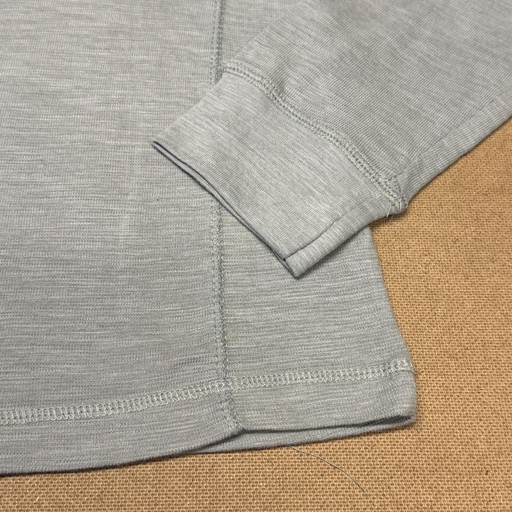 French Connection UK Style By French Connection Mens Large Gray Henley Pullover Hoodie Logo Size US L / EU 52-54 / 3 - 4 Thumbnail